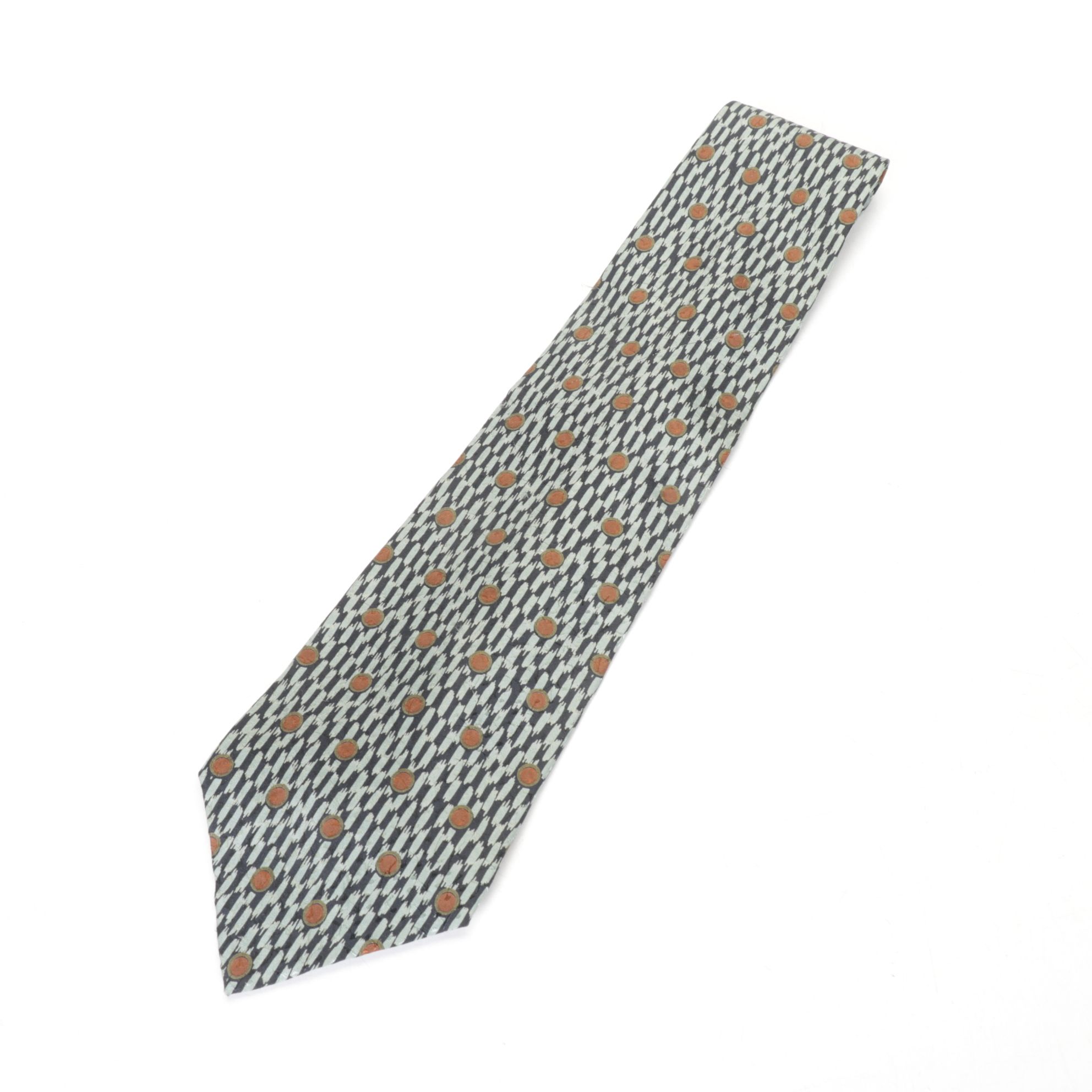 Giorgio Armani Cravatte Patterned Silk Neckties