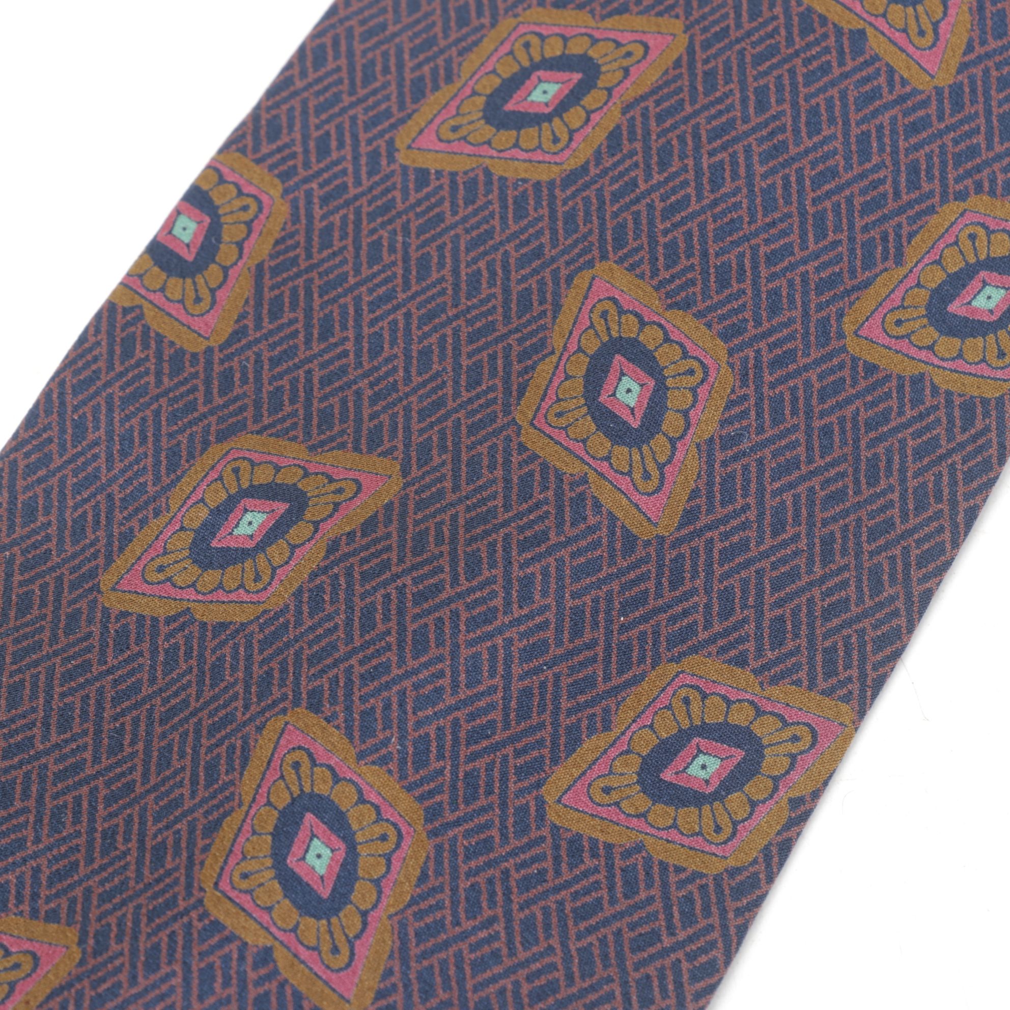 Giorgio Armani Cravatte Patterned Silk Neckties