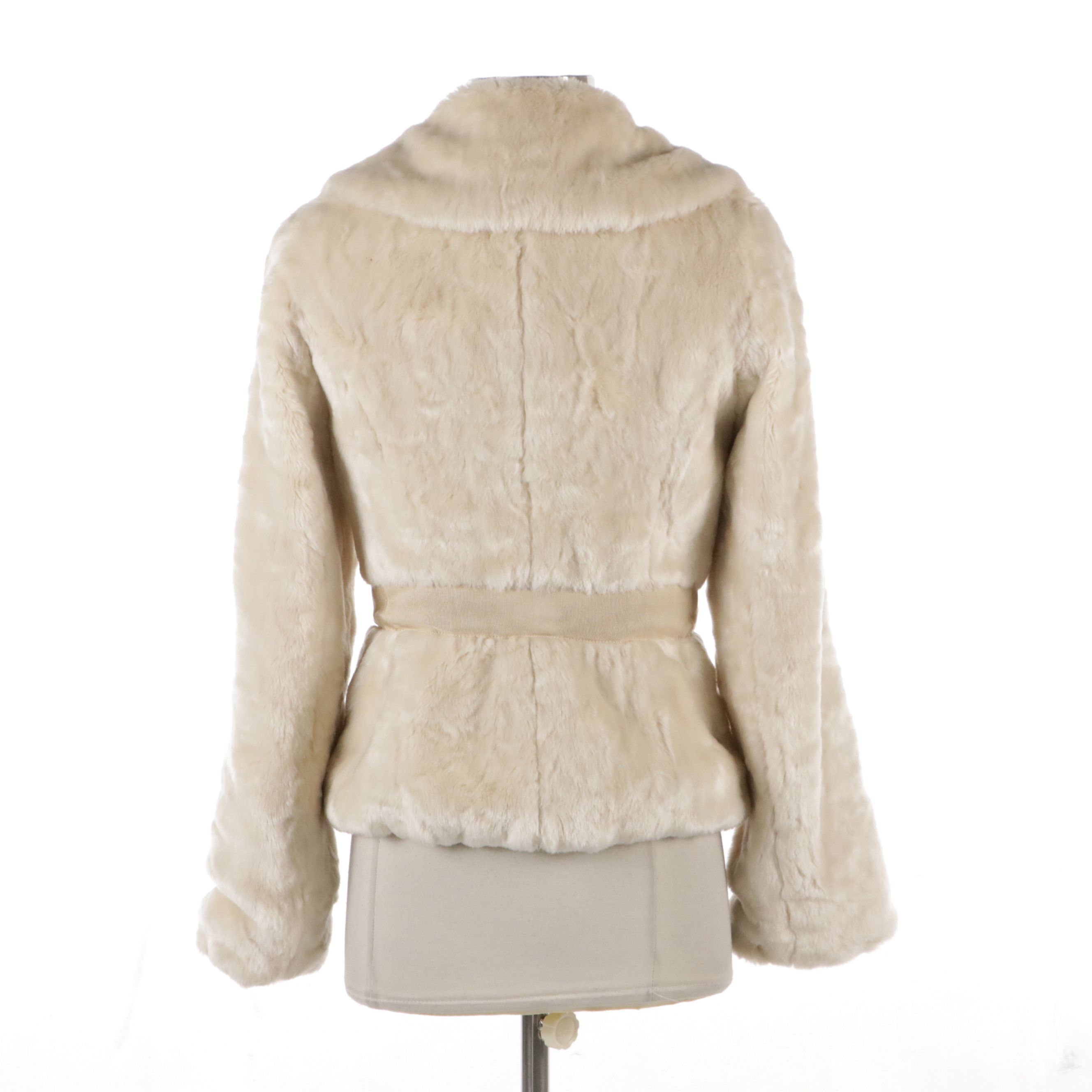 Beth Bowley for Anthropologie Faux Fur Jacket