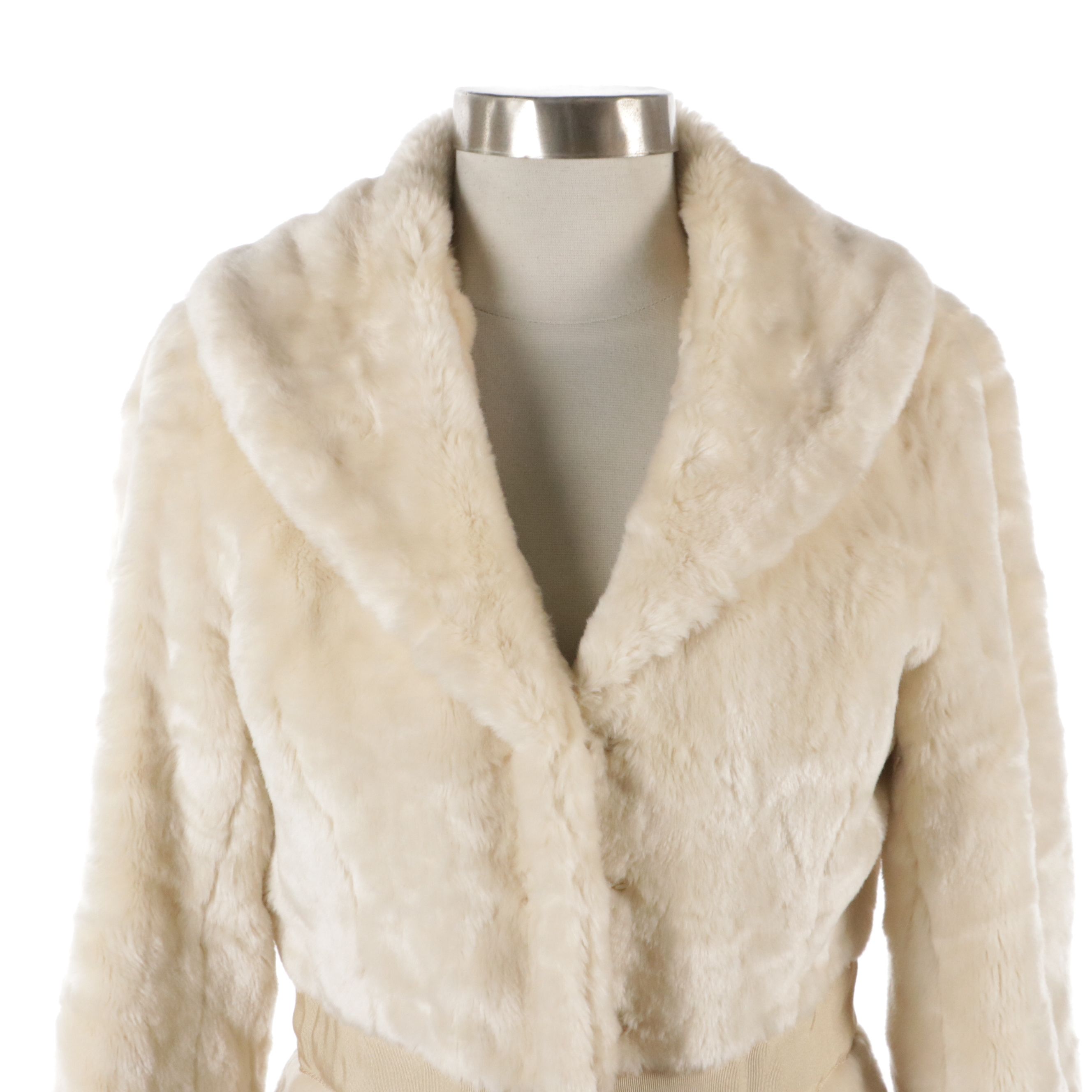 Beth Bowley for Anthropologie Faux Fur Jacket