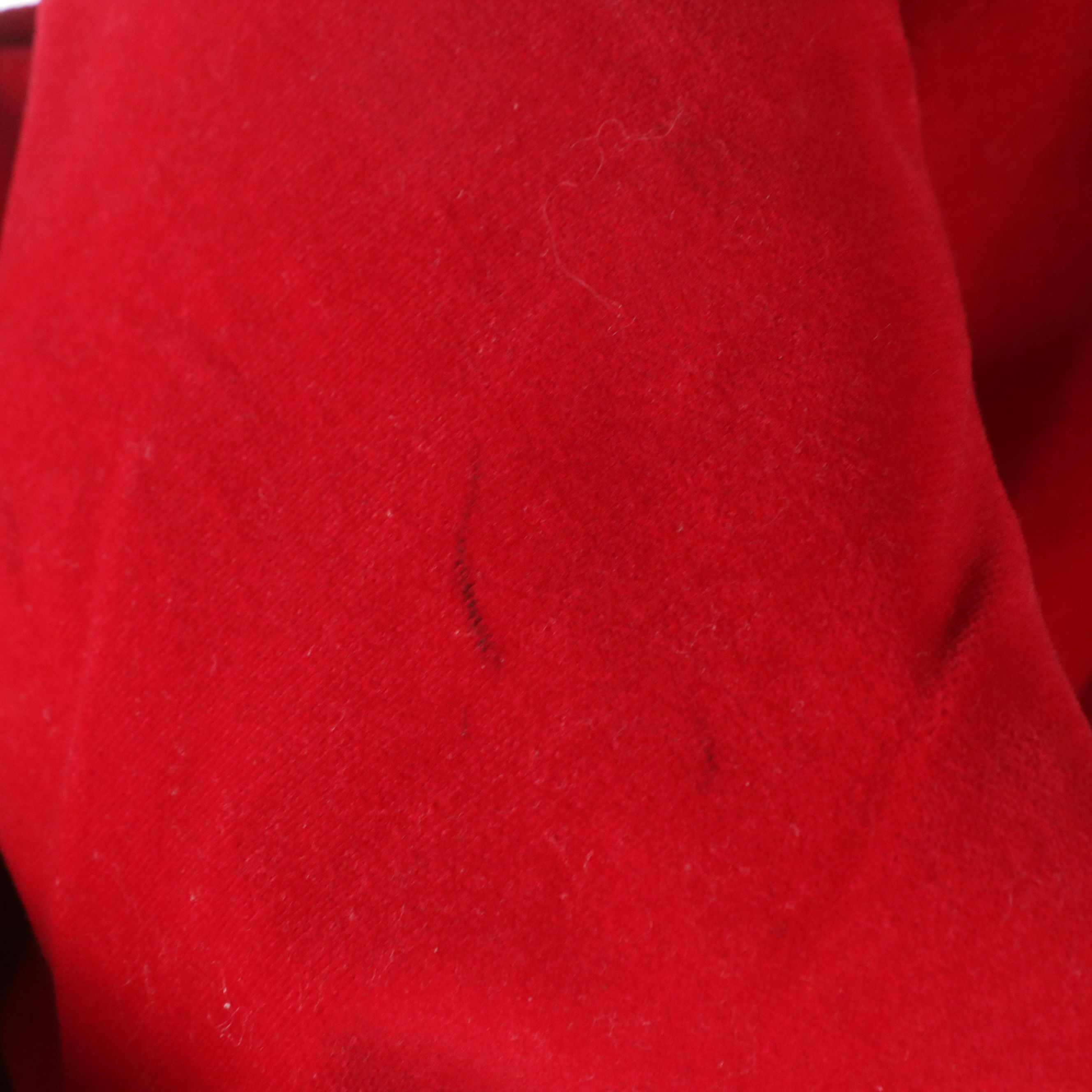 Sherbrooke All-Weather Coat in Red Velveteen, Mid-20th Century