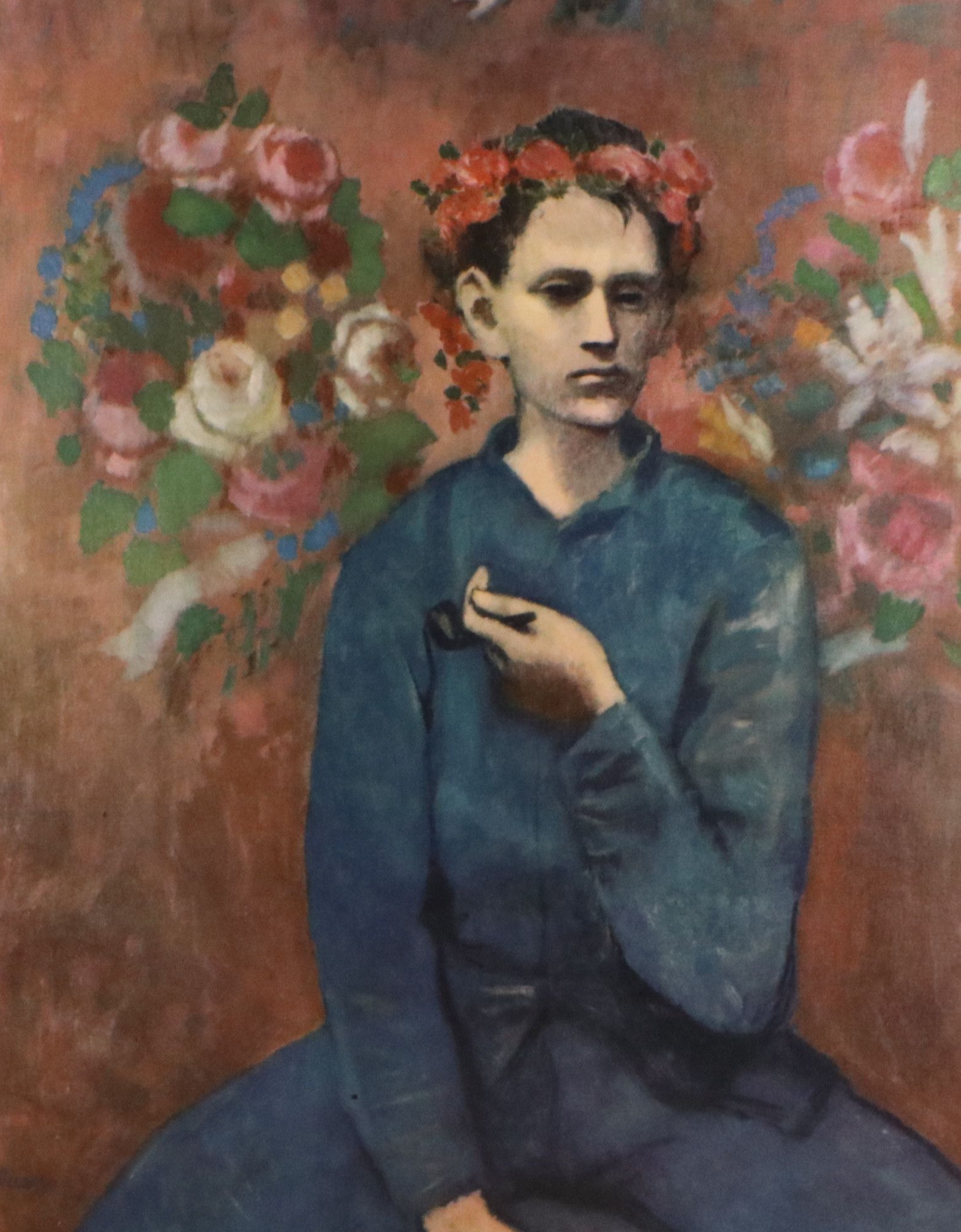 After Pablo Picasso Offset Lithograph "Boy with Pipe"