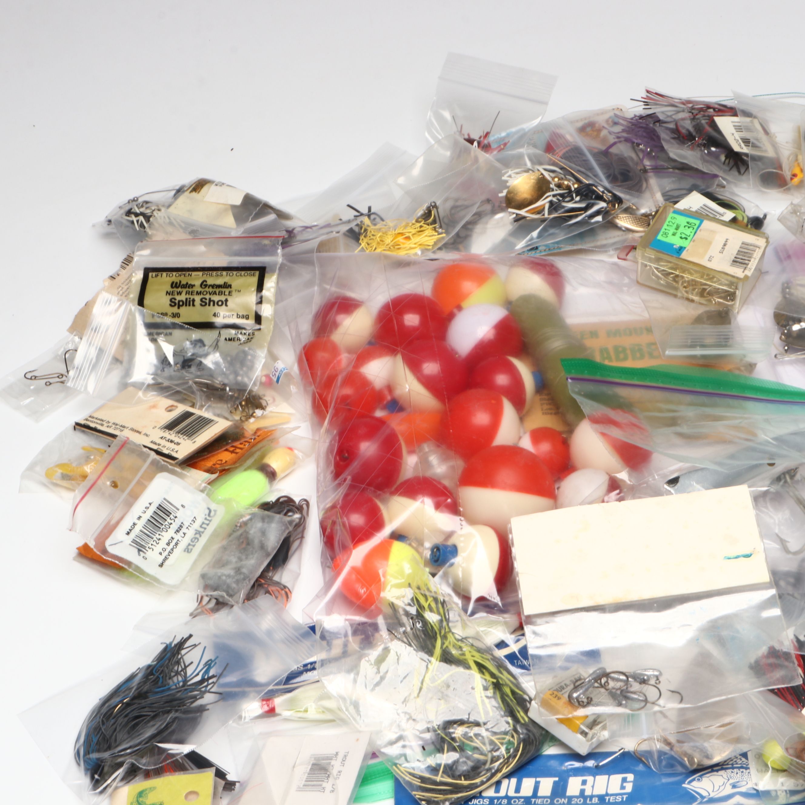 Plano Mini-Magnum Pocket Pak and More Vintage Fishing Lures, Hooks and Bobbers