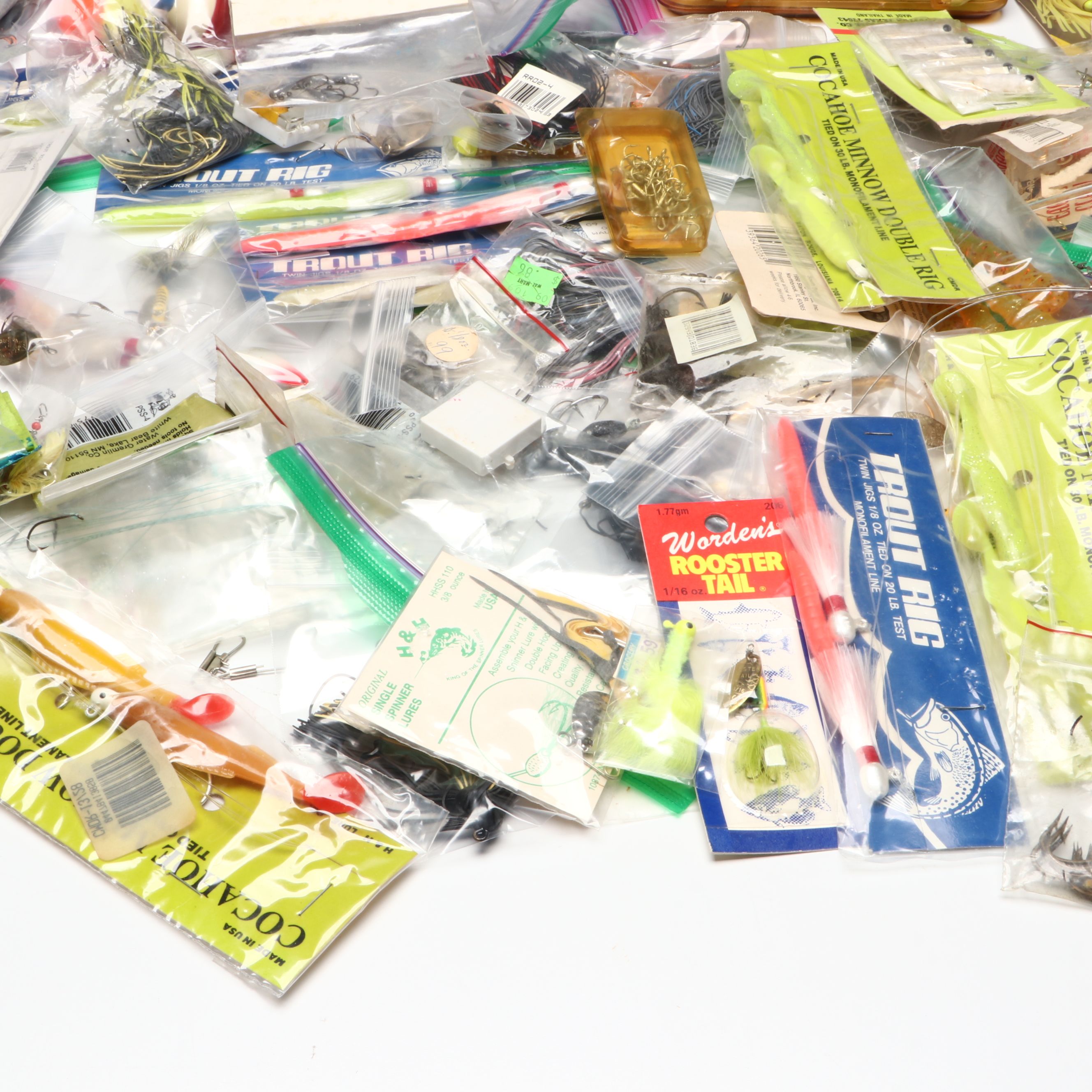 Plano Mini-Magnum Pocket Pak and More Vintage Fishing Lures, Hooks and Bobbers
