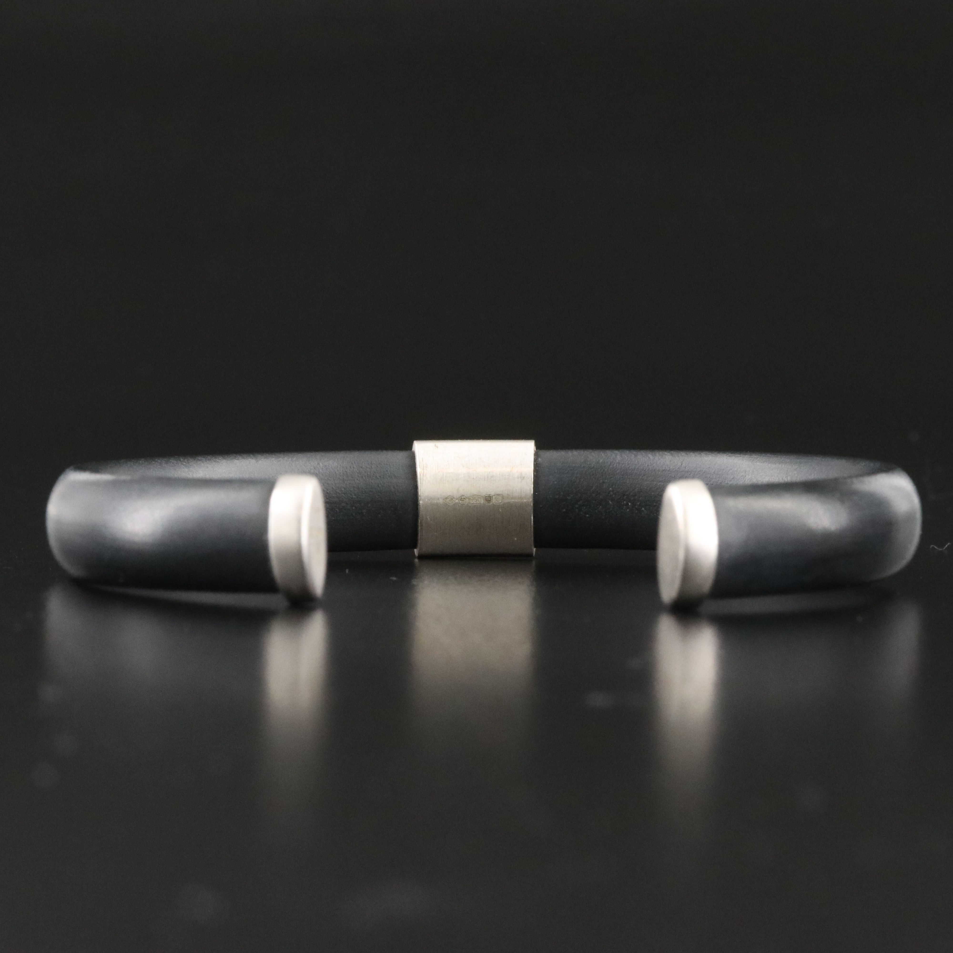 Georg Bunz 0.16 CT Diamond Bracelet with Platinum Details