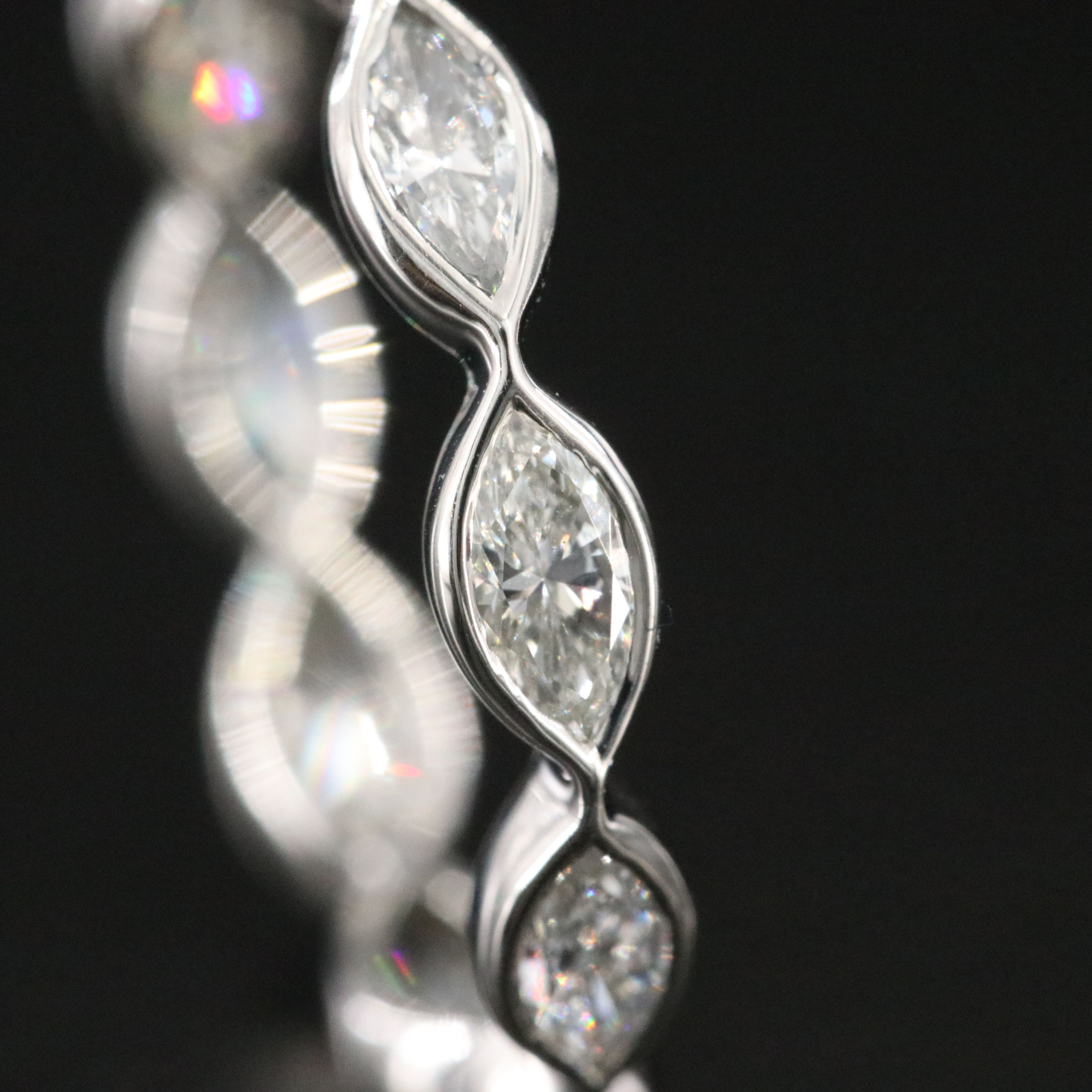 Platinum 1.36 CTW Diamond Eternity Band