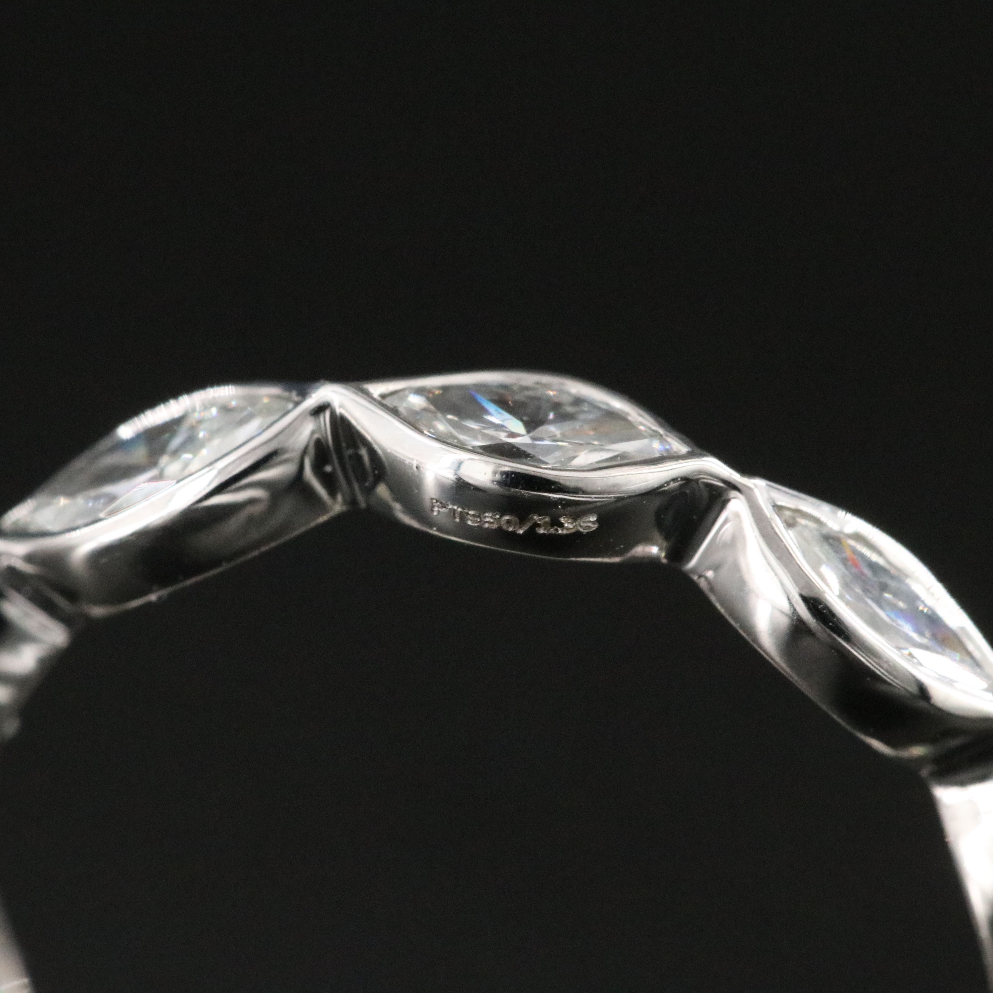 Platinum 1.36 CTW Diamond Eternity Band