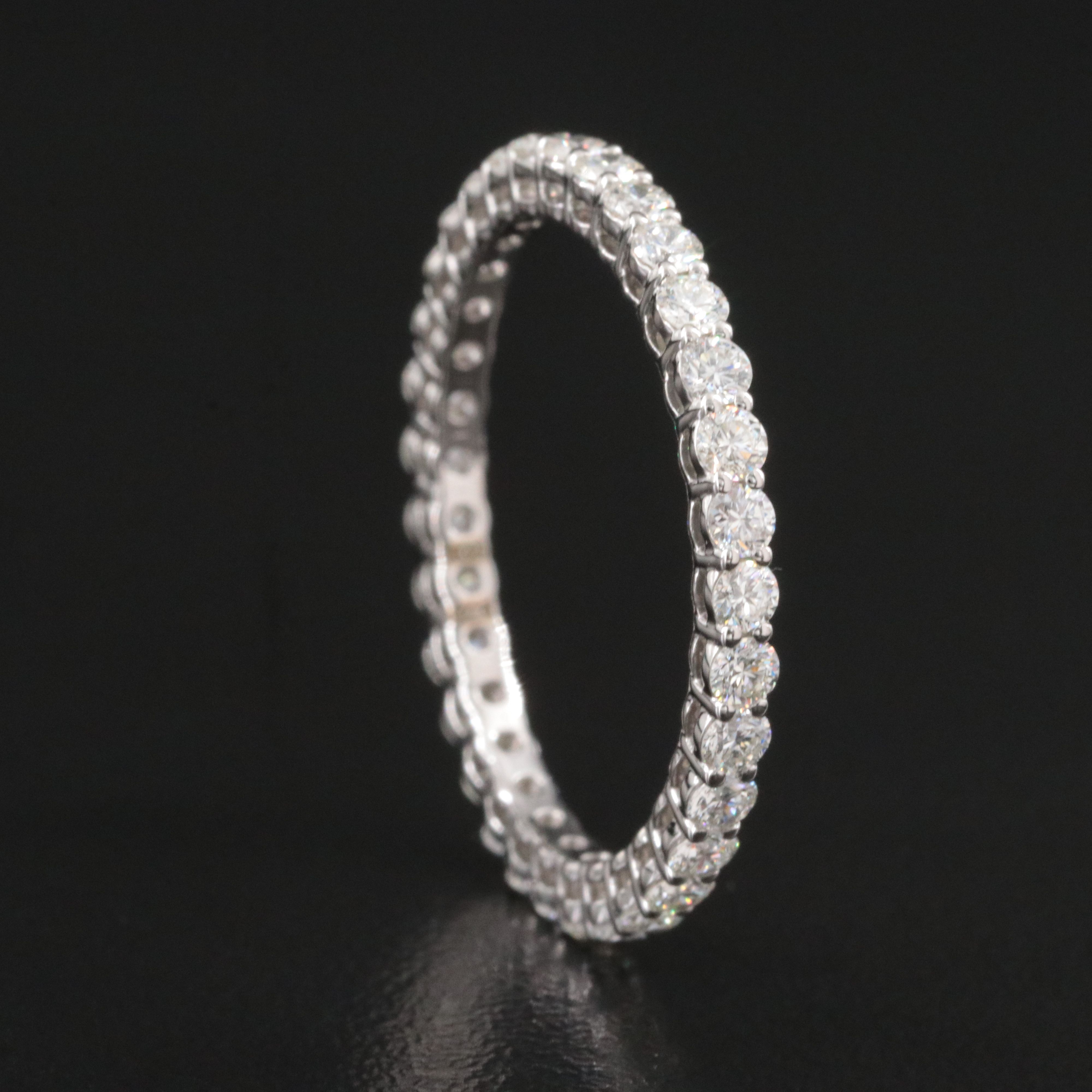 Platinum 0.98 CTW Diamond Eternity Band