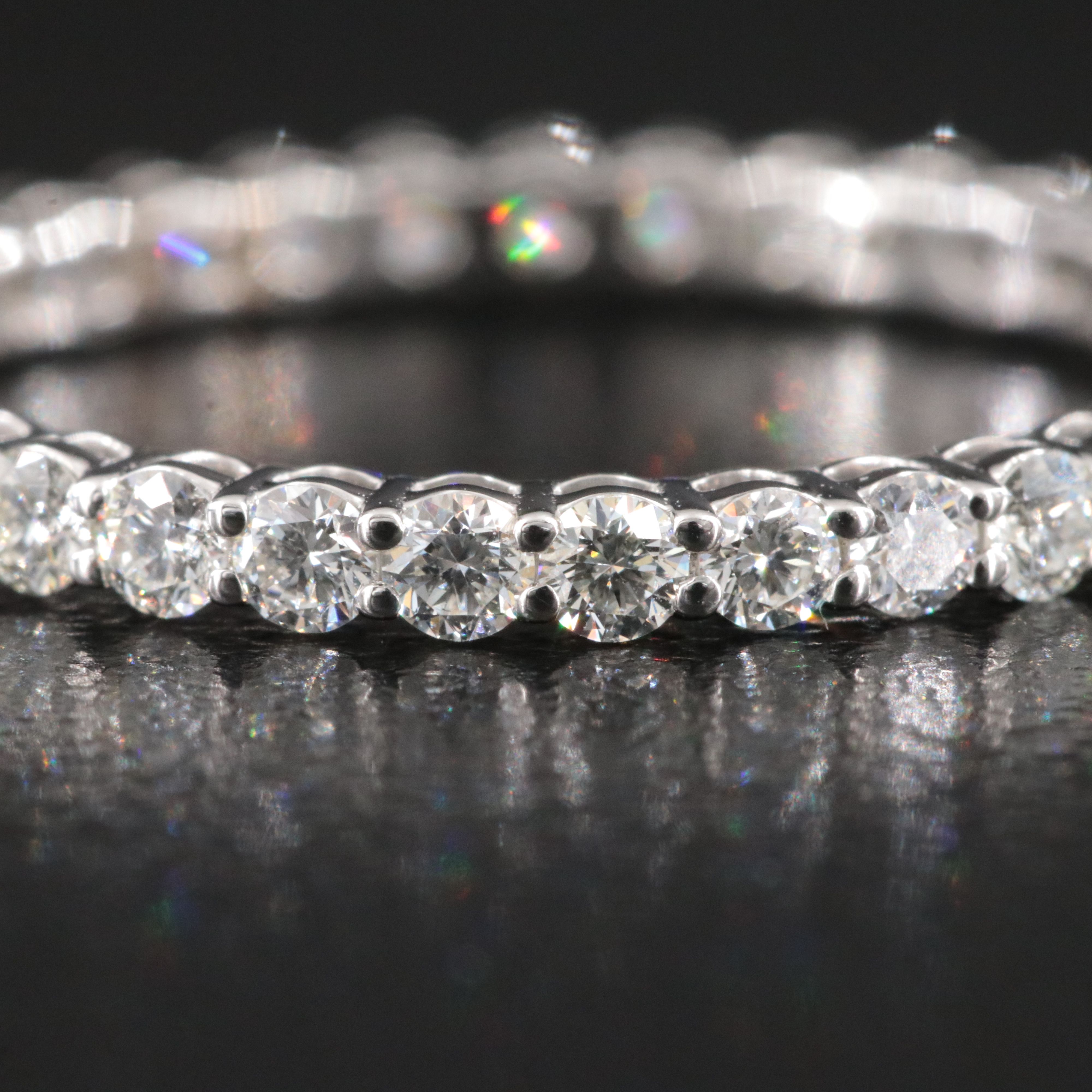 Platinum 0.98 CTW Diamond Eternity Band