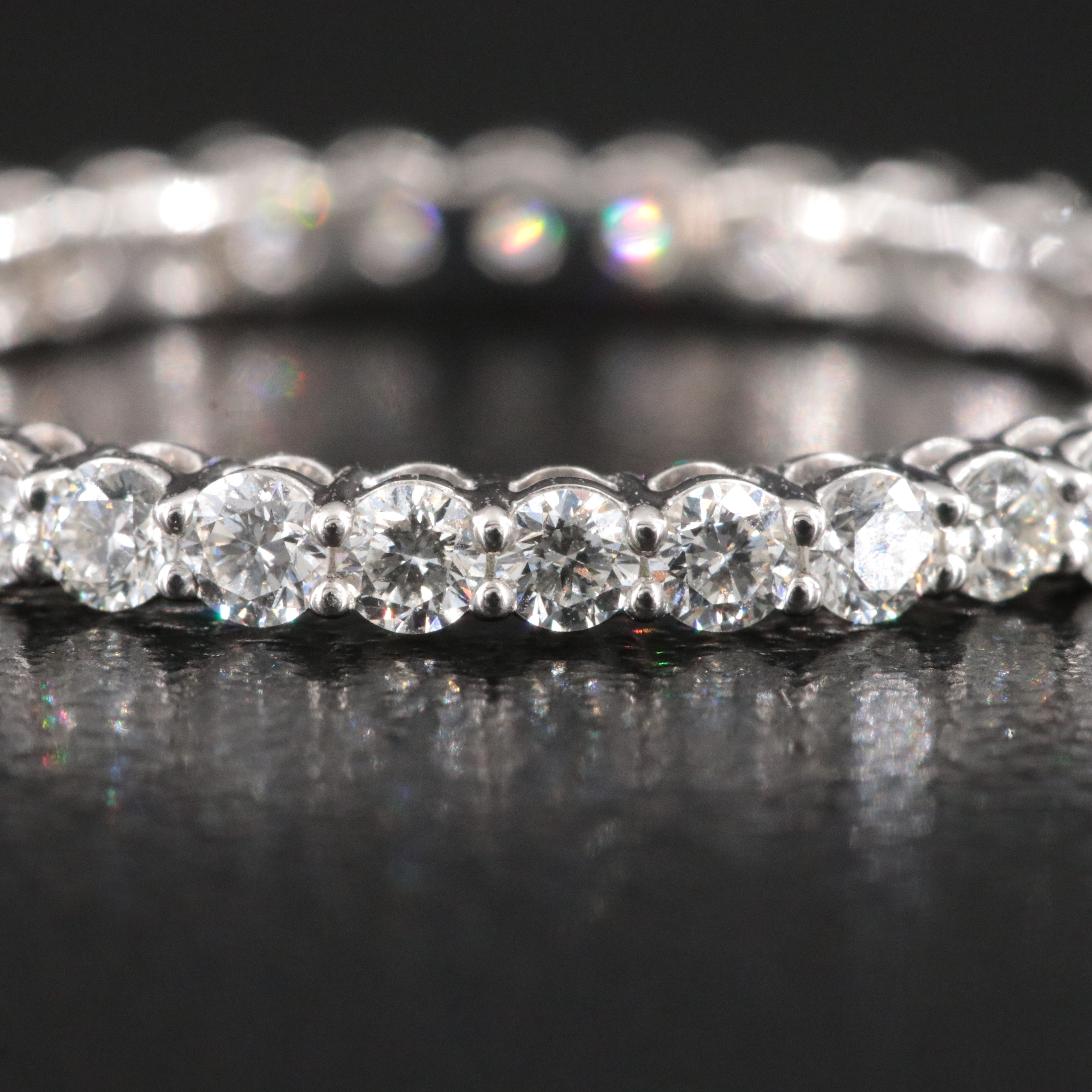 Platinum 1.00 CTW Diamond Eternity Band