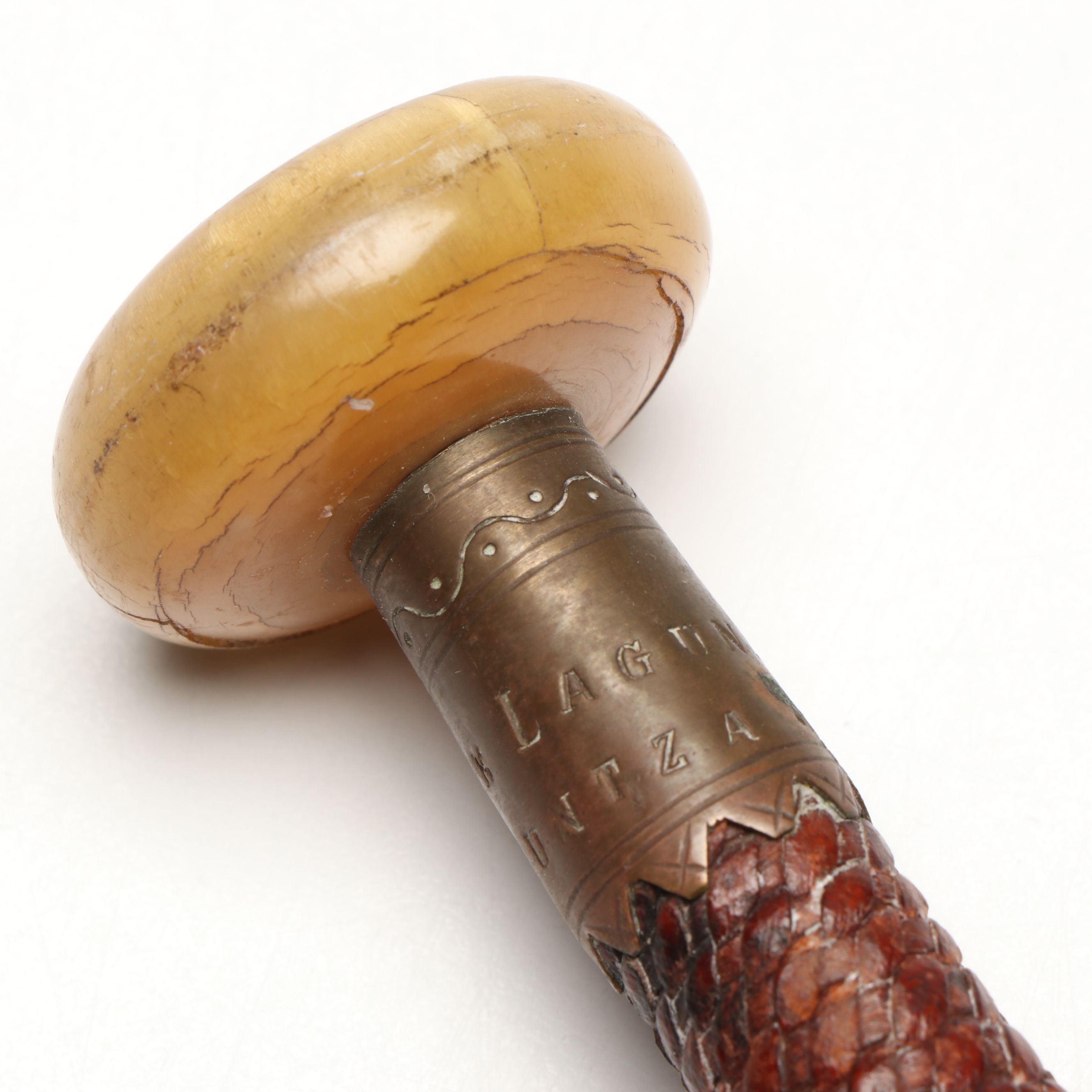 Basque Ainciart Bergara Makila Walking Stick, Early to Mid 20th Century