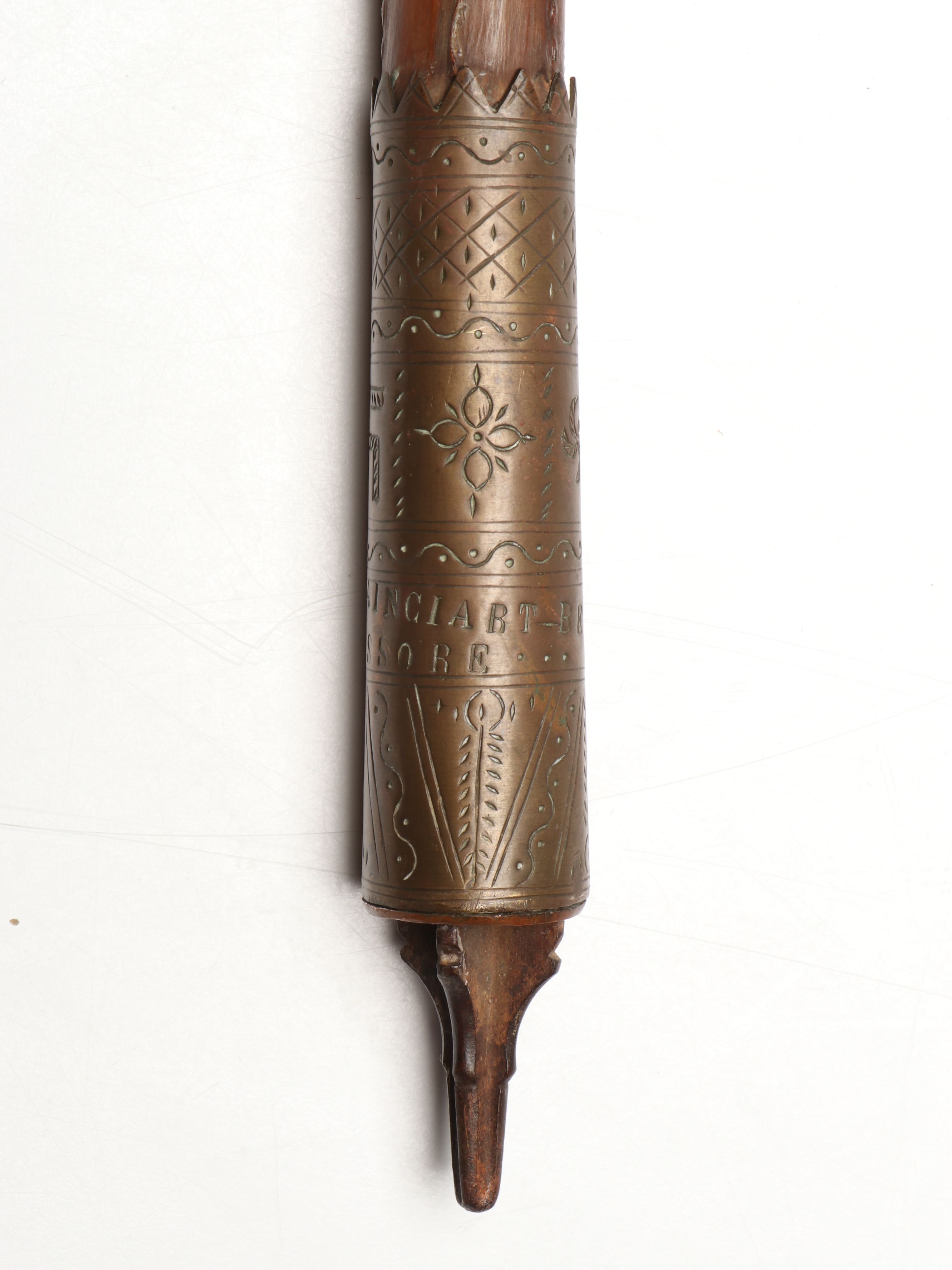 Basque Ainciart Bergara Makila Walking Stick, Early to Mid 20th Century