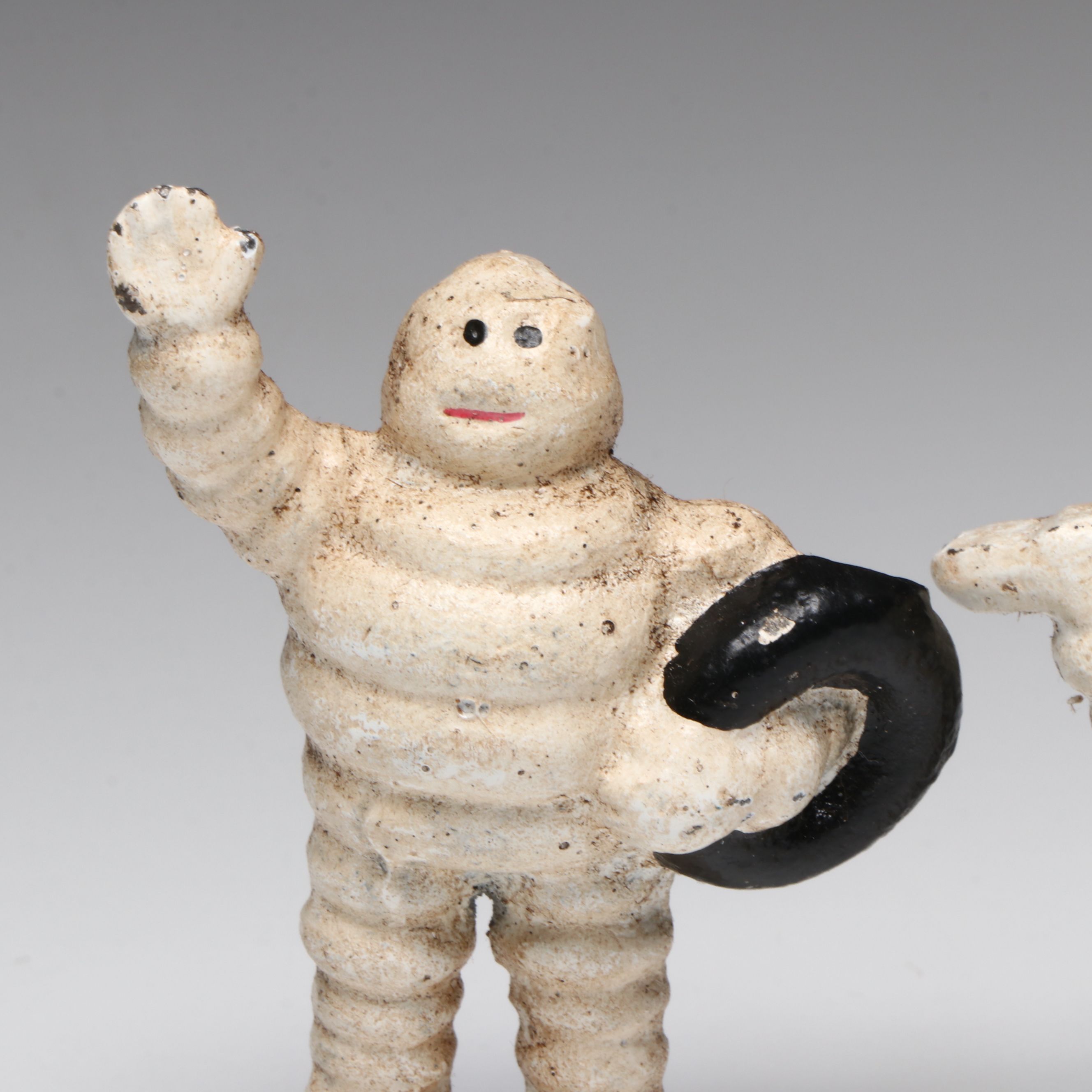Cast Iron Michelin Man Figurines