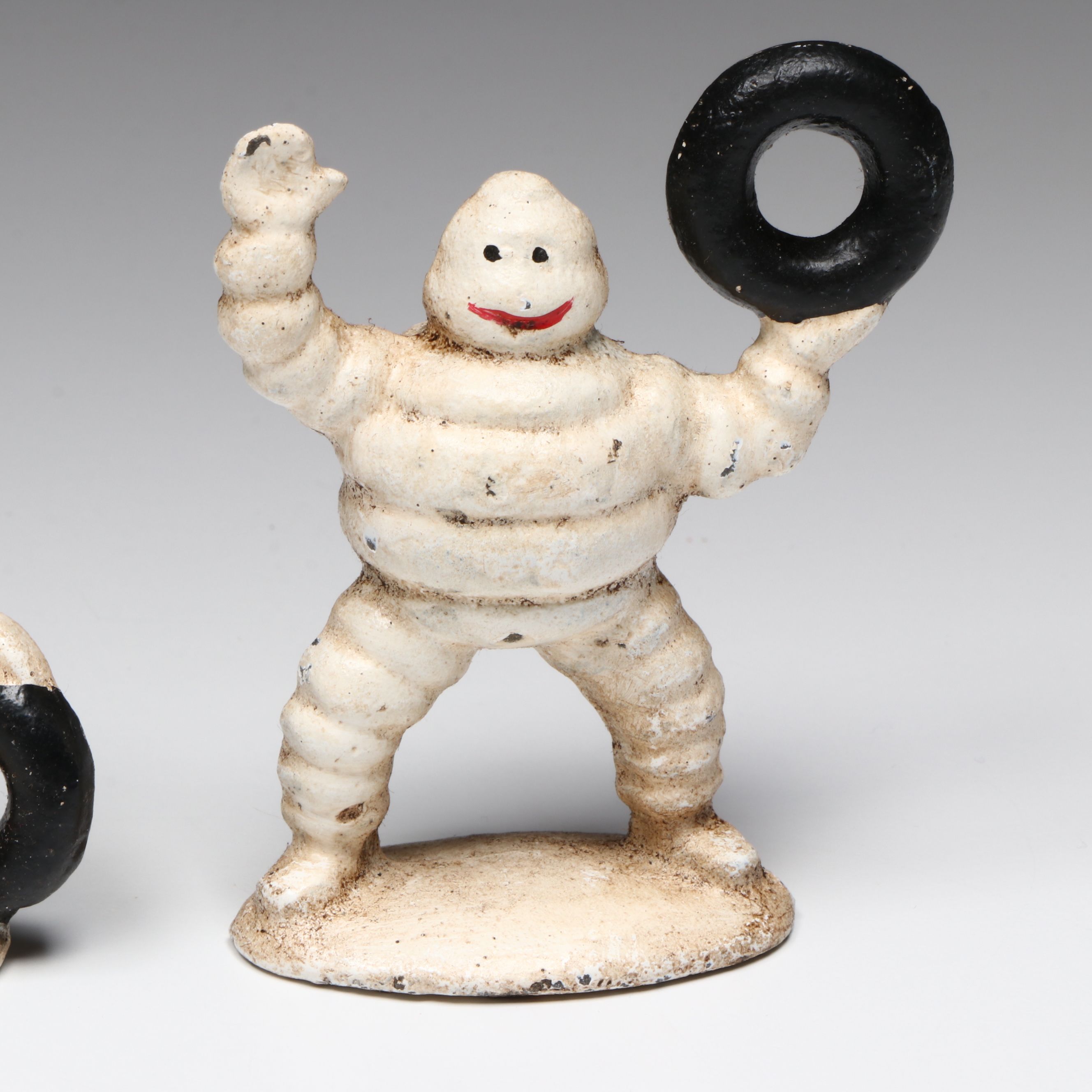 Cast Iron Michelin Man Figurines