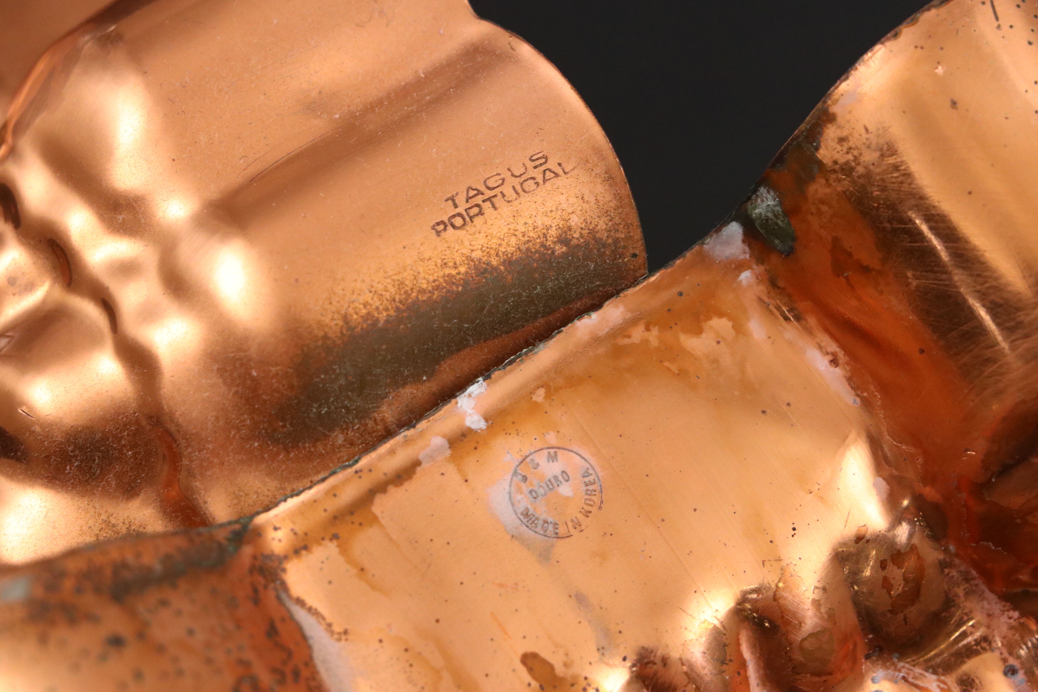 Fish, Rooster and More Vintage Copper Food Molds