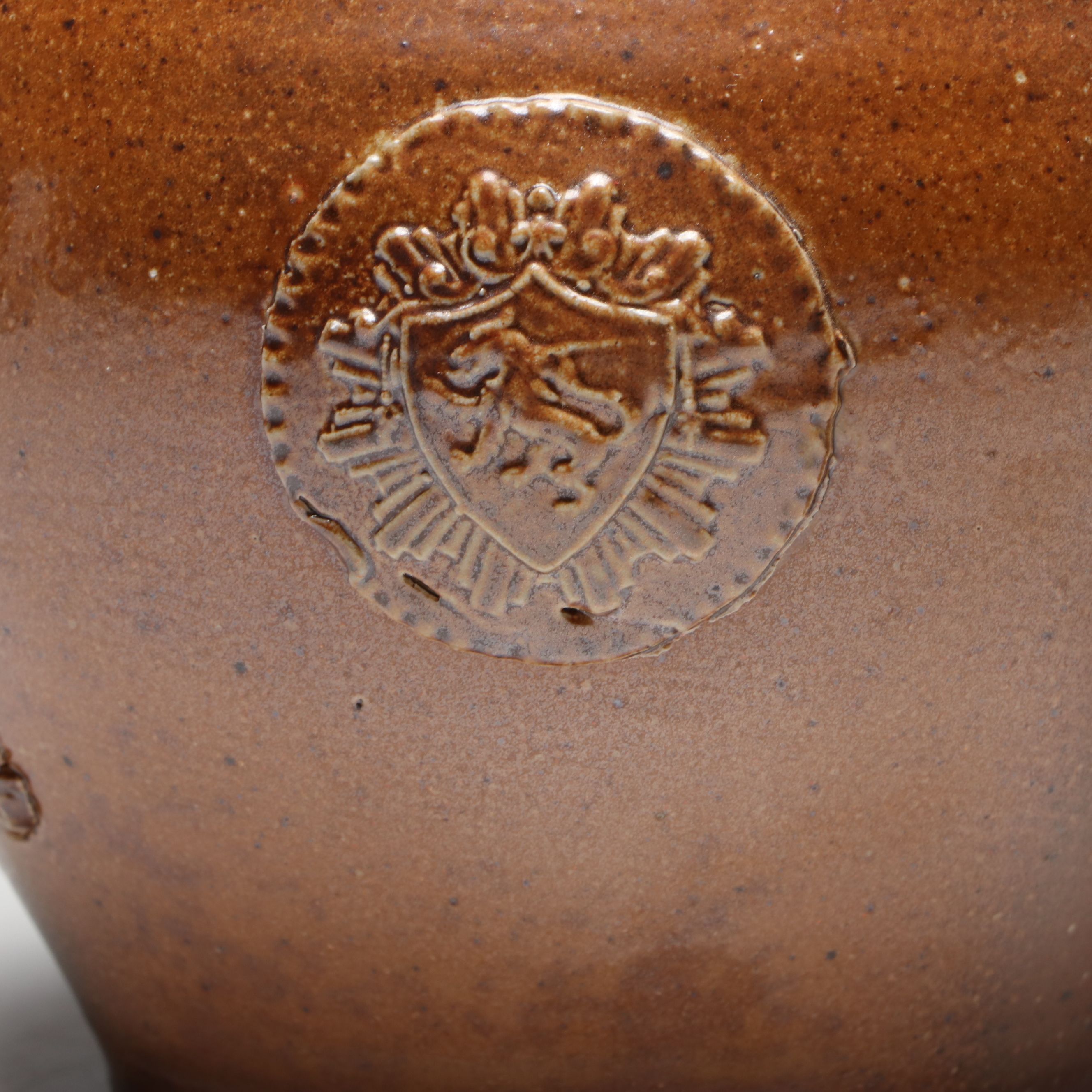 SJ Pottery Stoneware Reproduction Bartmann Jugs