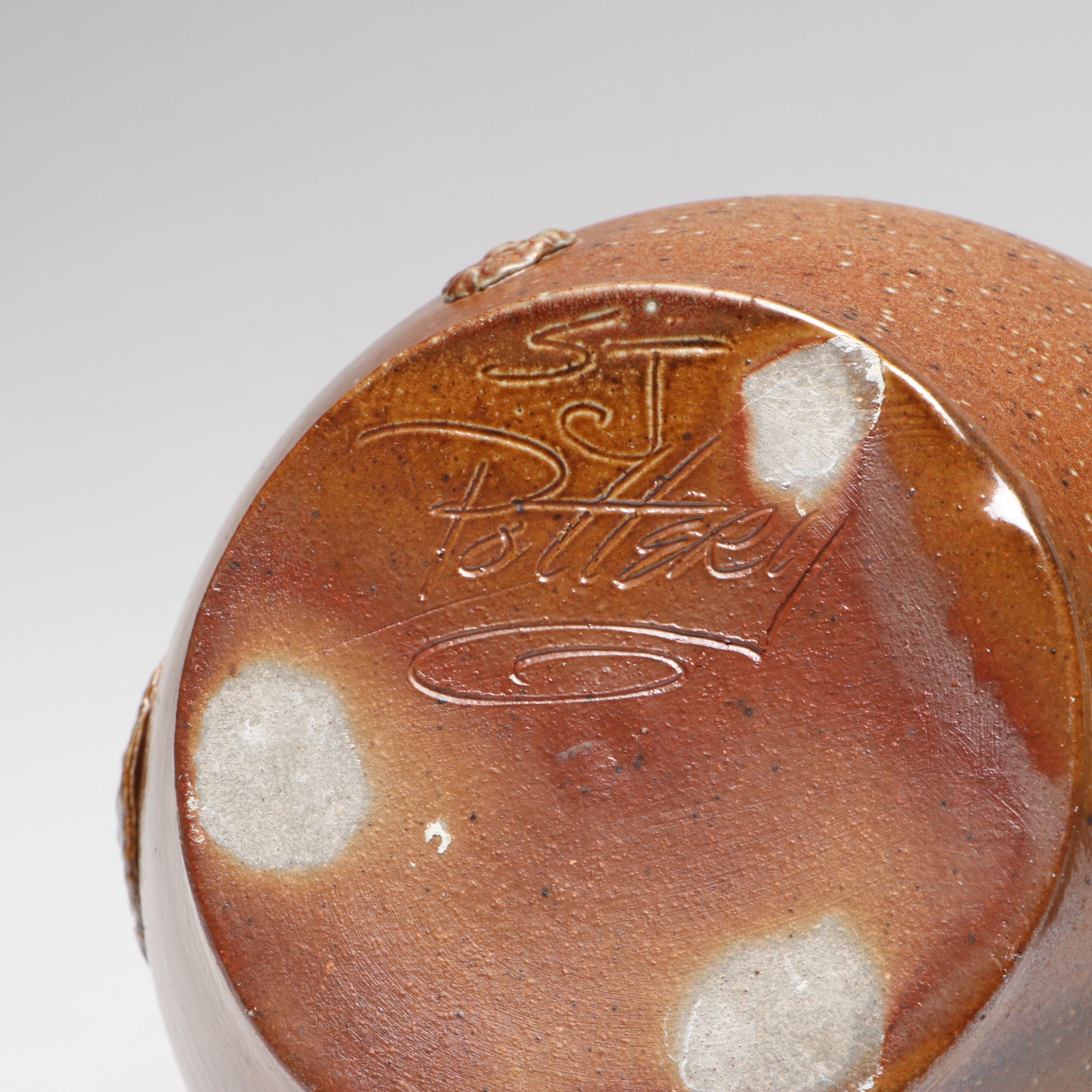 SJ Pottery Stoneware Reproduction Bartmann Jugs