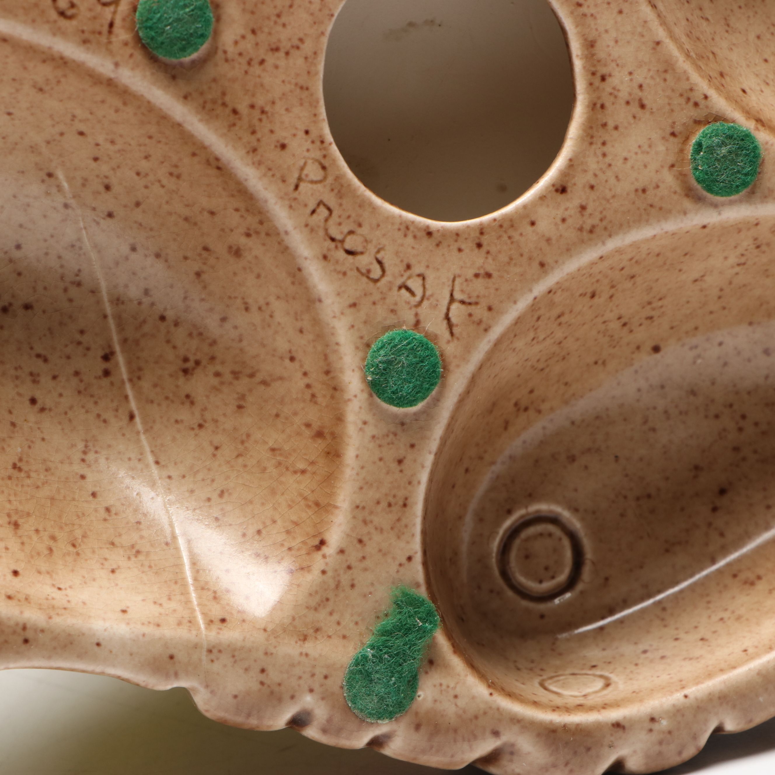 Atlantic Molds Hand-Painted Ceramic Rooster Figurine, 1969