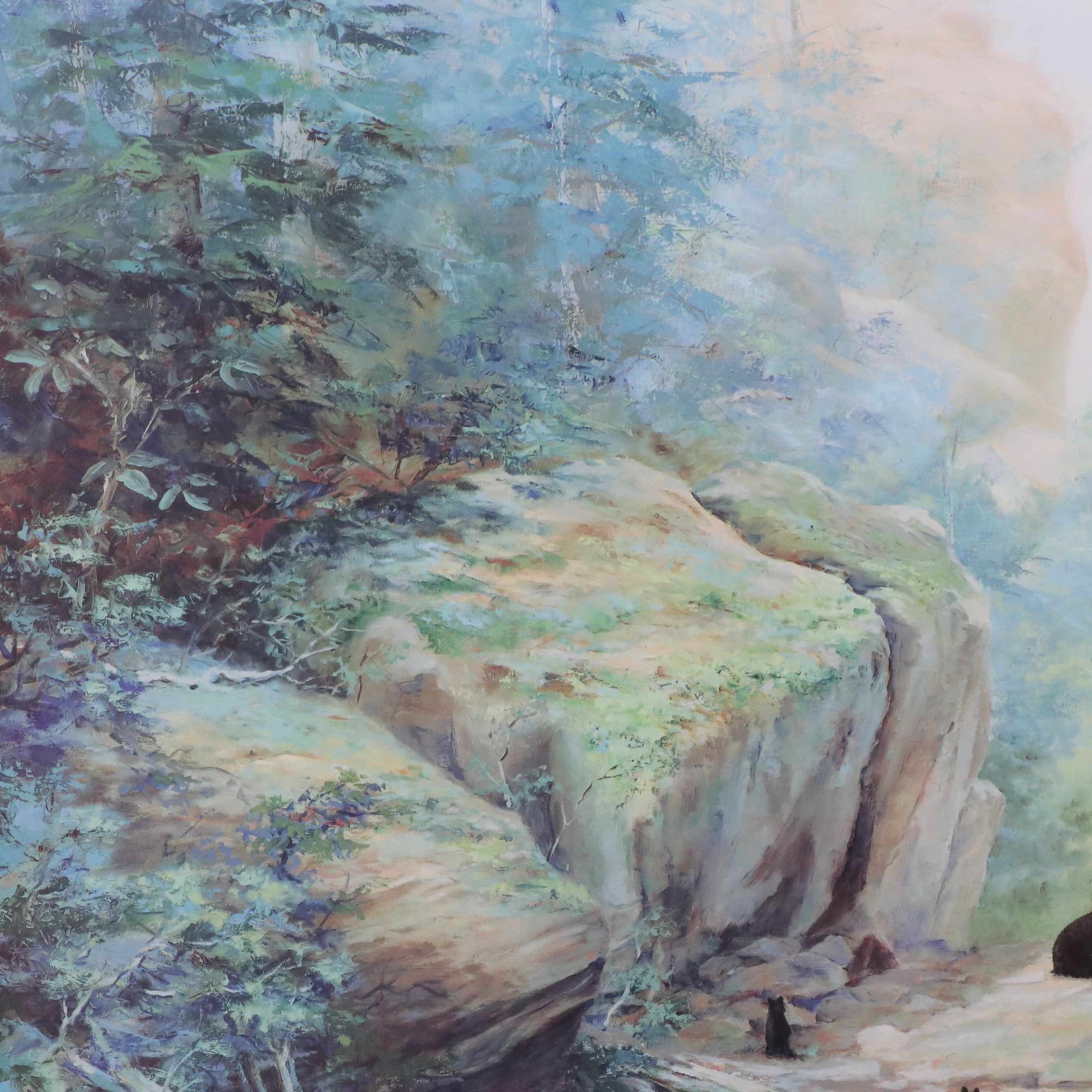 Al Cornett Signed Offset Lithograph "First Light," 1994