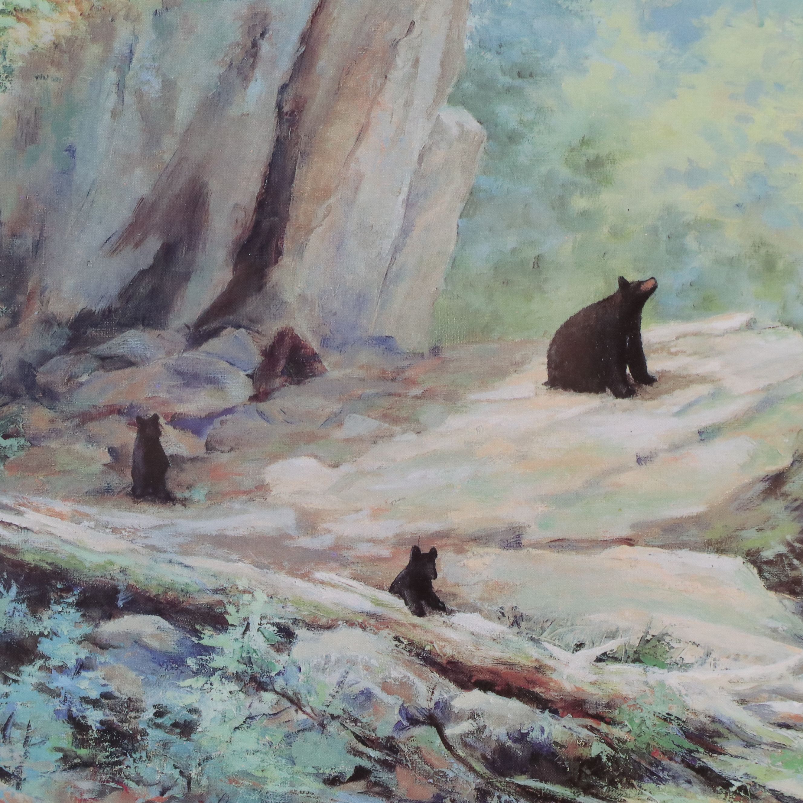 Al Cornett Signed Offset Lithograph "First Light," 1994