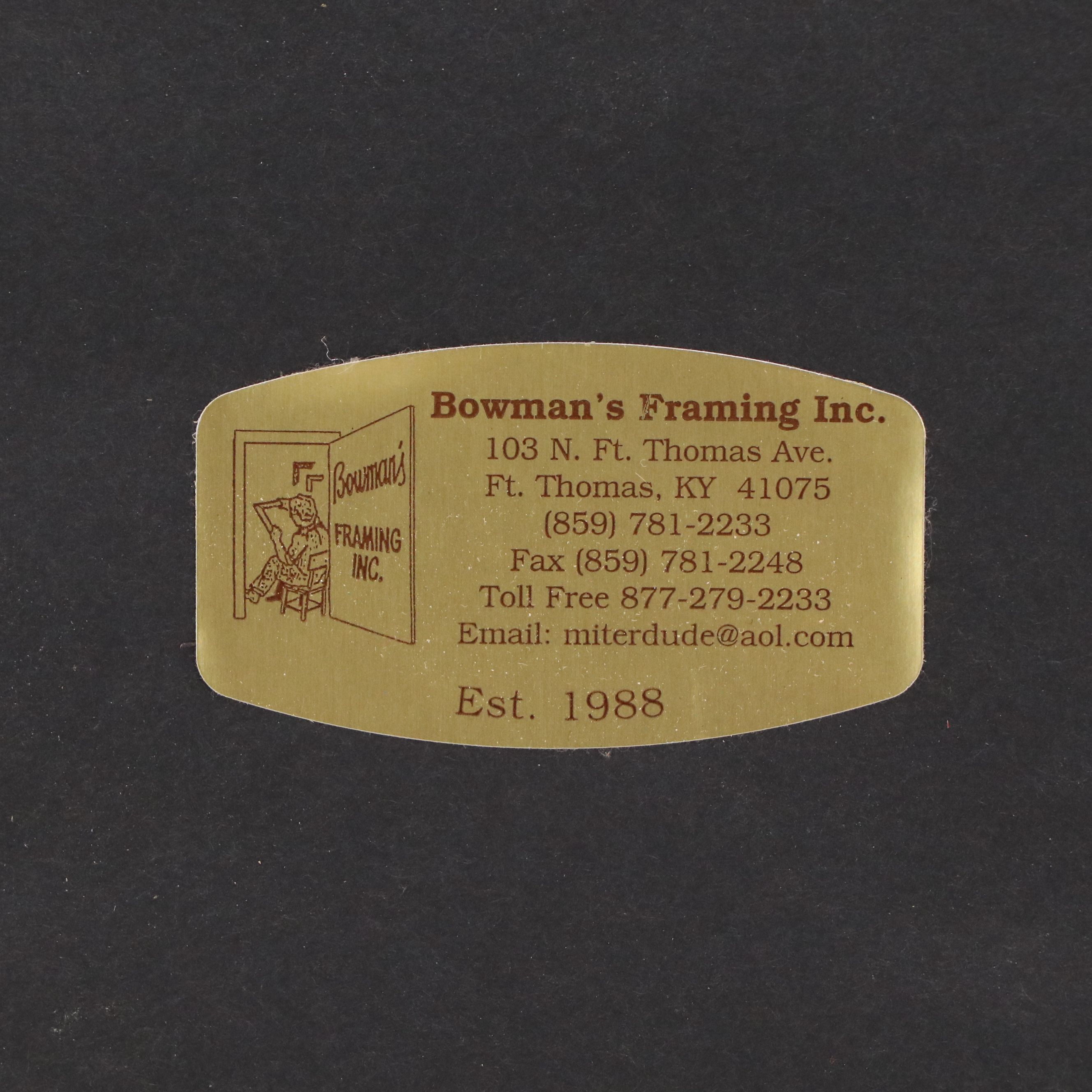 Al Cornett Signed Offset Lithograph "First Light," 1994