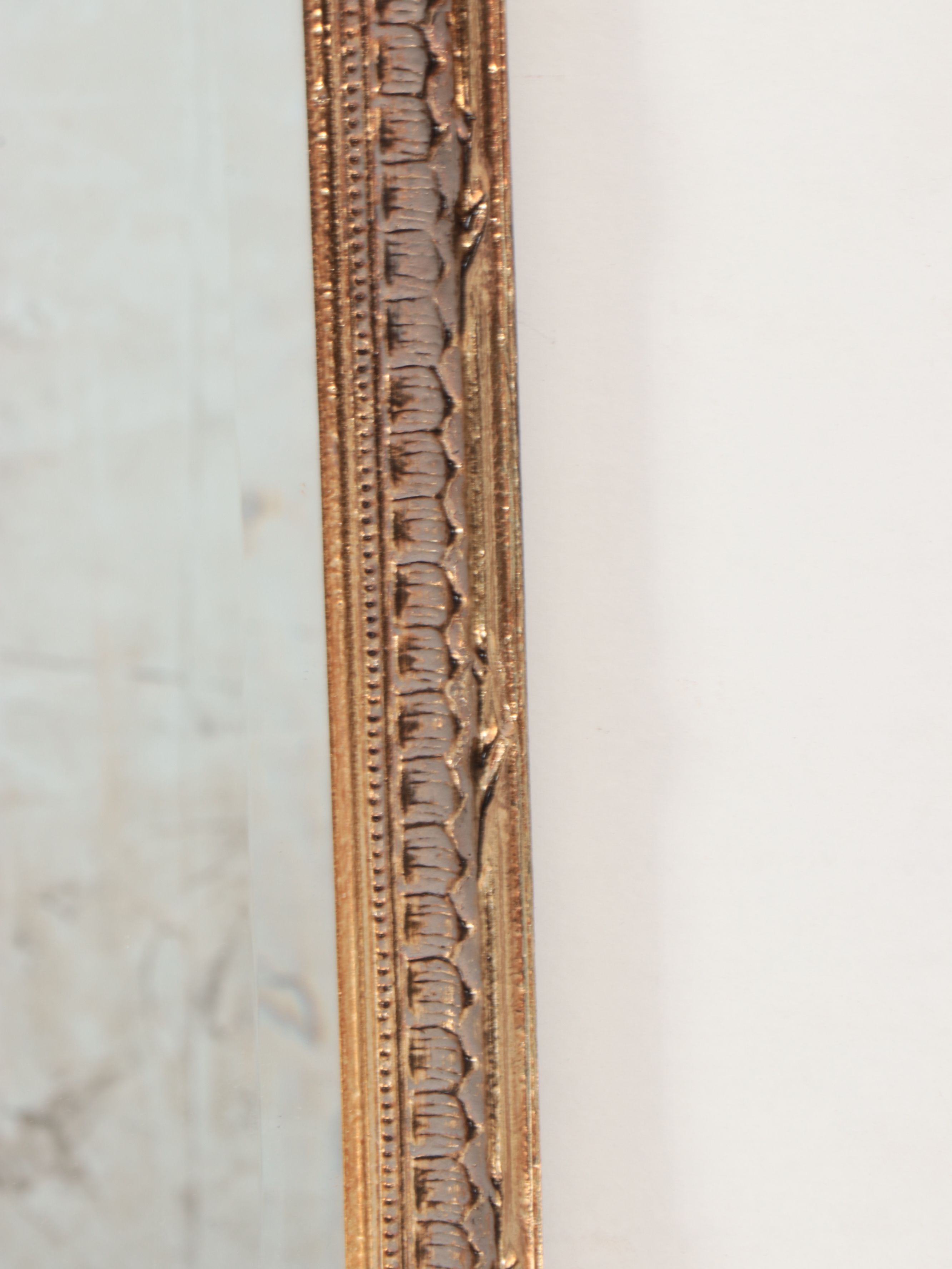 Carolina Mirror Company Rococo Style Giltwood Wall Mirror