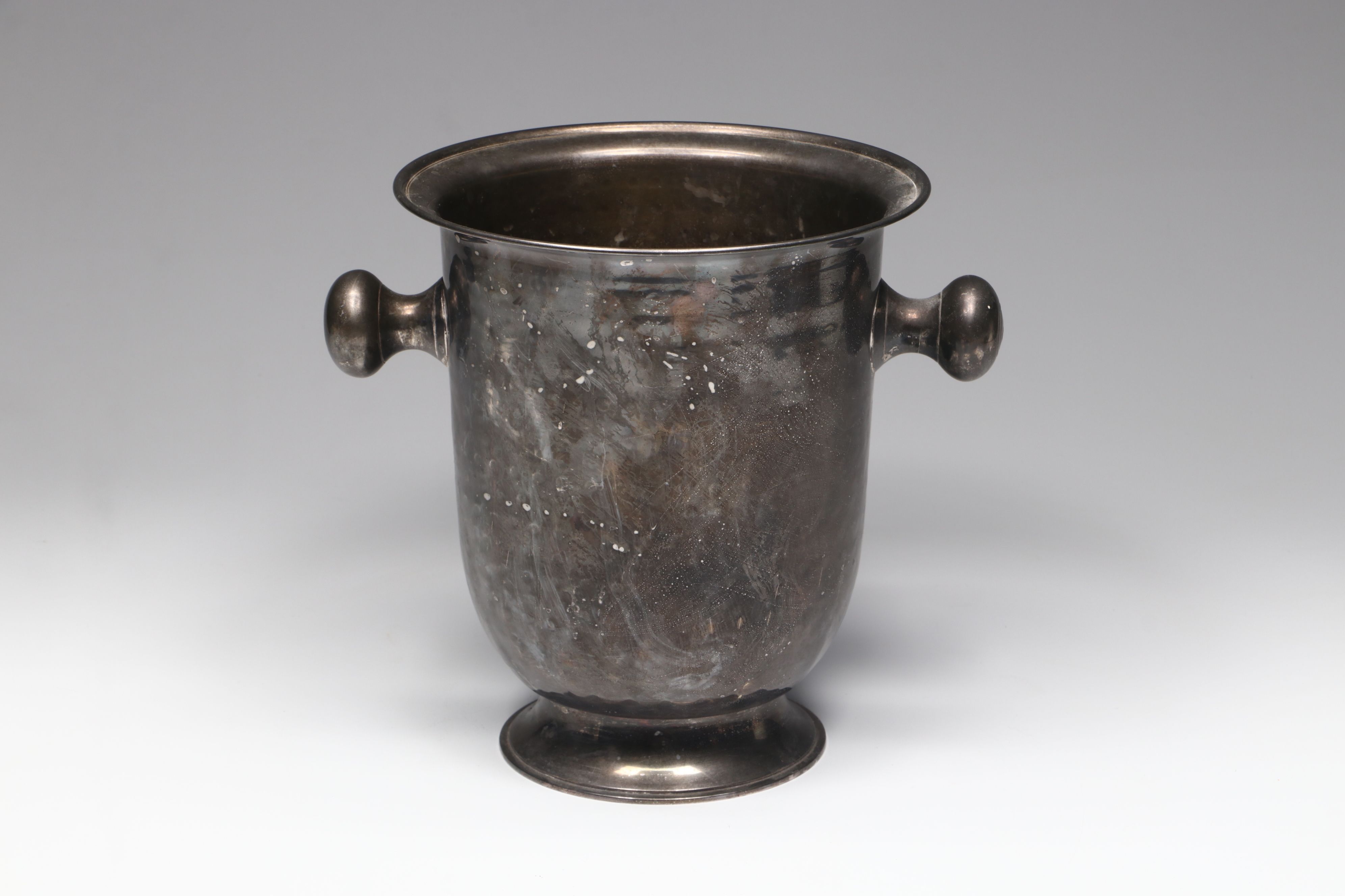 Meka Sterling Silver Salt Cellars, Silver Plate Ice Bucket, and More Serveware