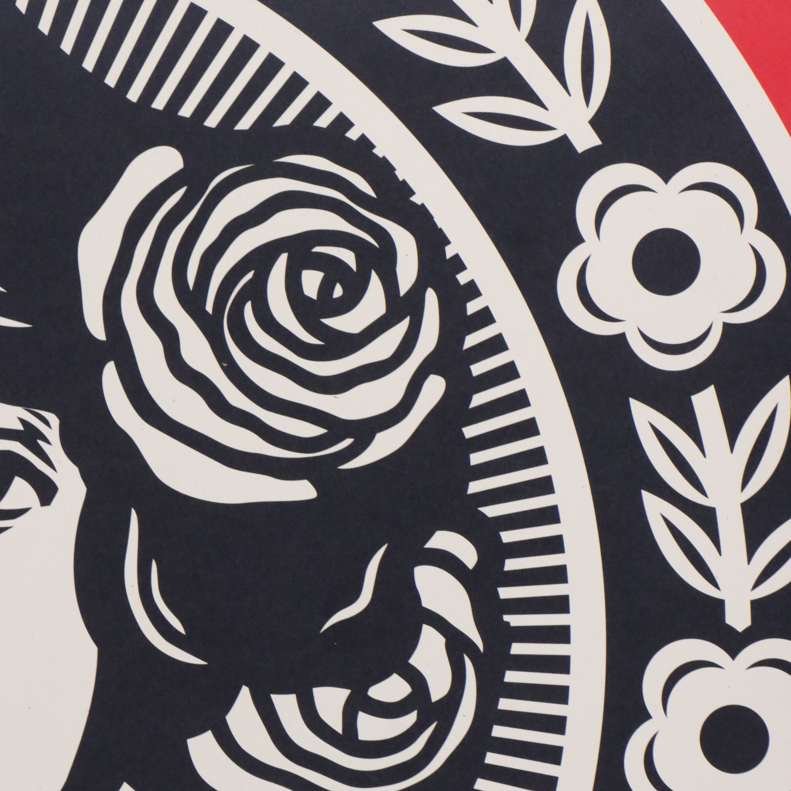 Shepard Fairey Letterpress "Make Art Not War," 2023