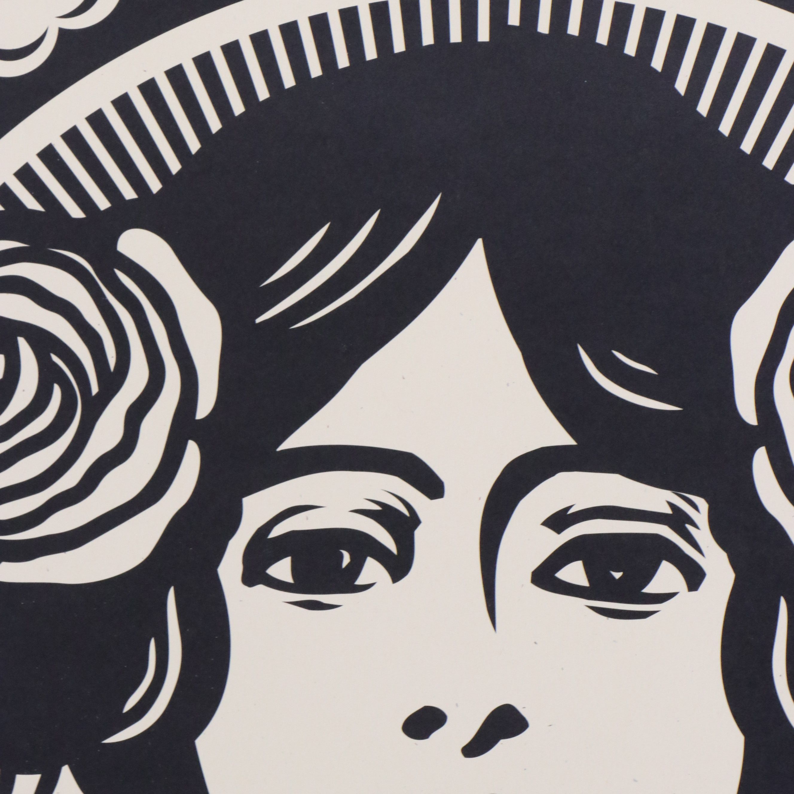 Shepard Fairey Letterpress "Make Art Not War," 2023