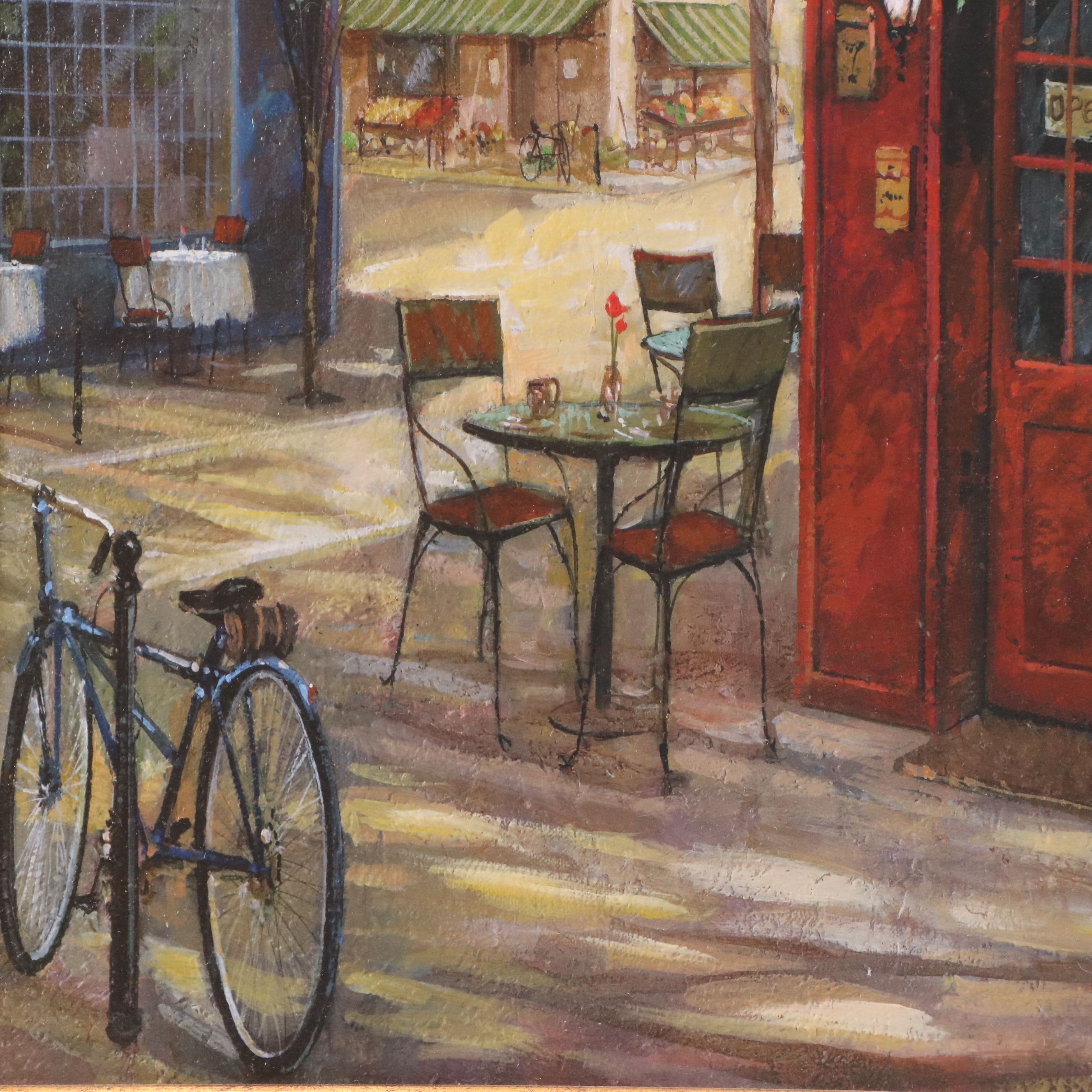 After Ruane Manning Offset Lithograph "Doug's Art Gallery," 21st Century