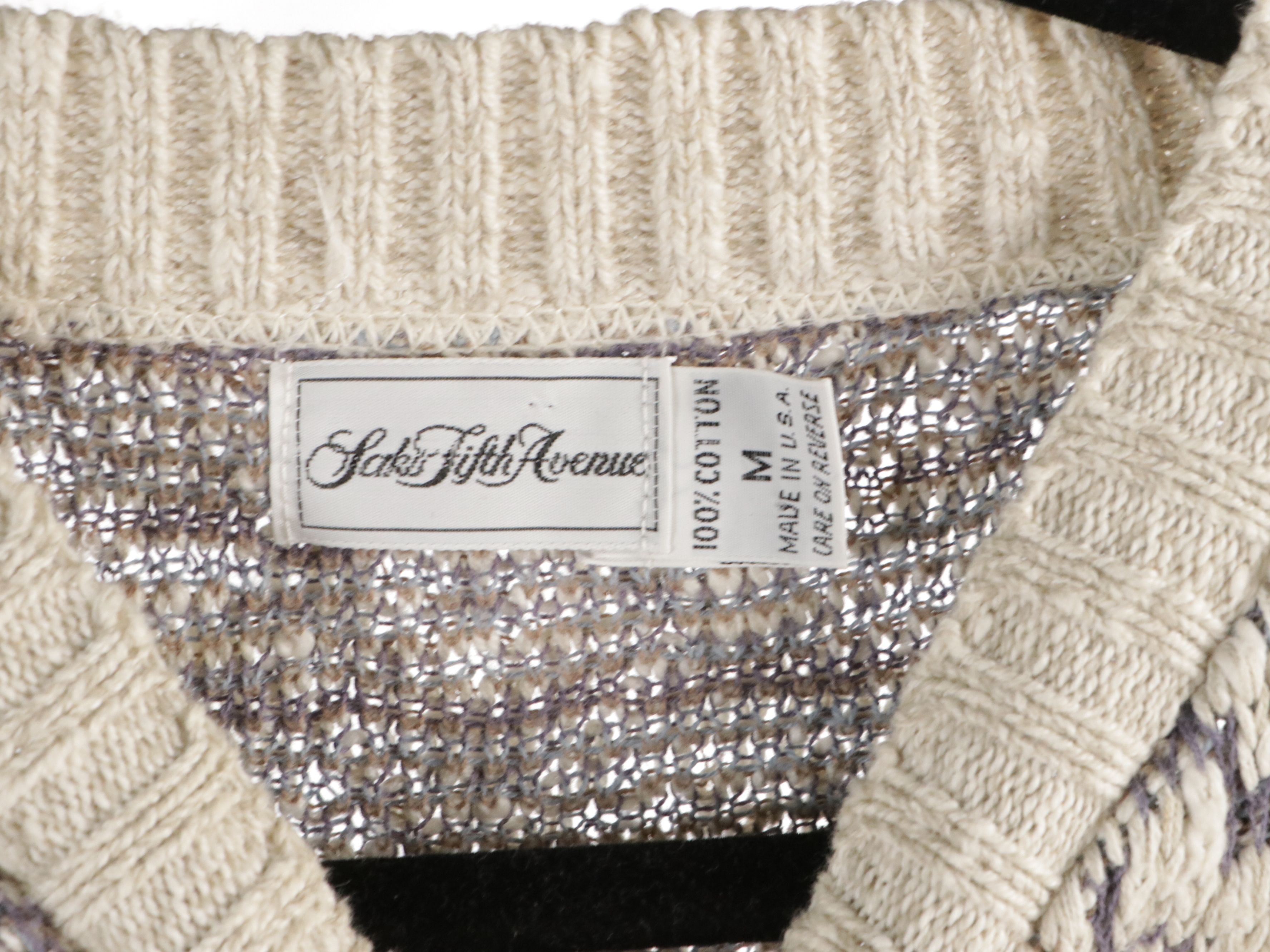 Men's Saks Fifth Avenue and Other Crew Neck Cotton Sweaters