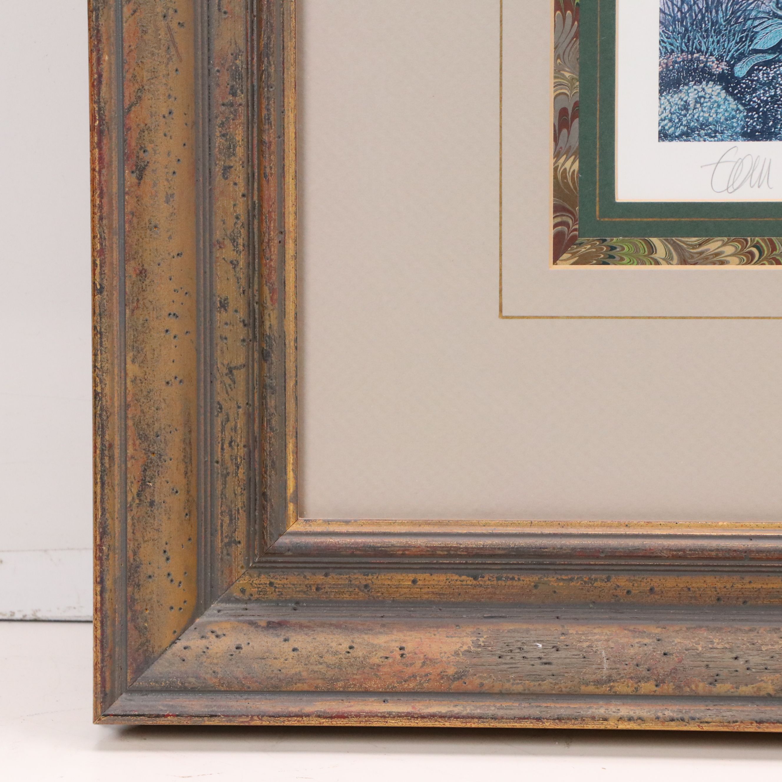 Tom Caldwell Offset Lithograph "Arlington Row," 1995