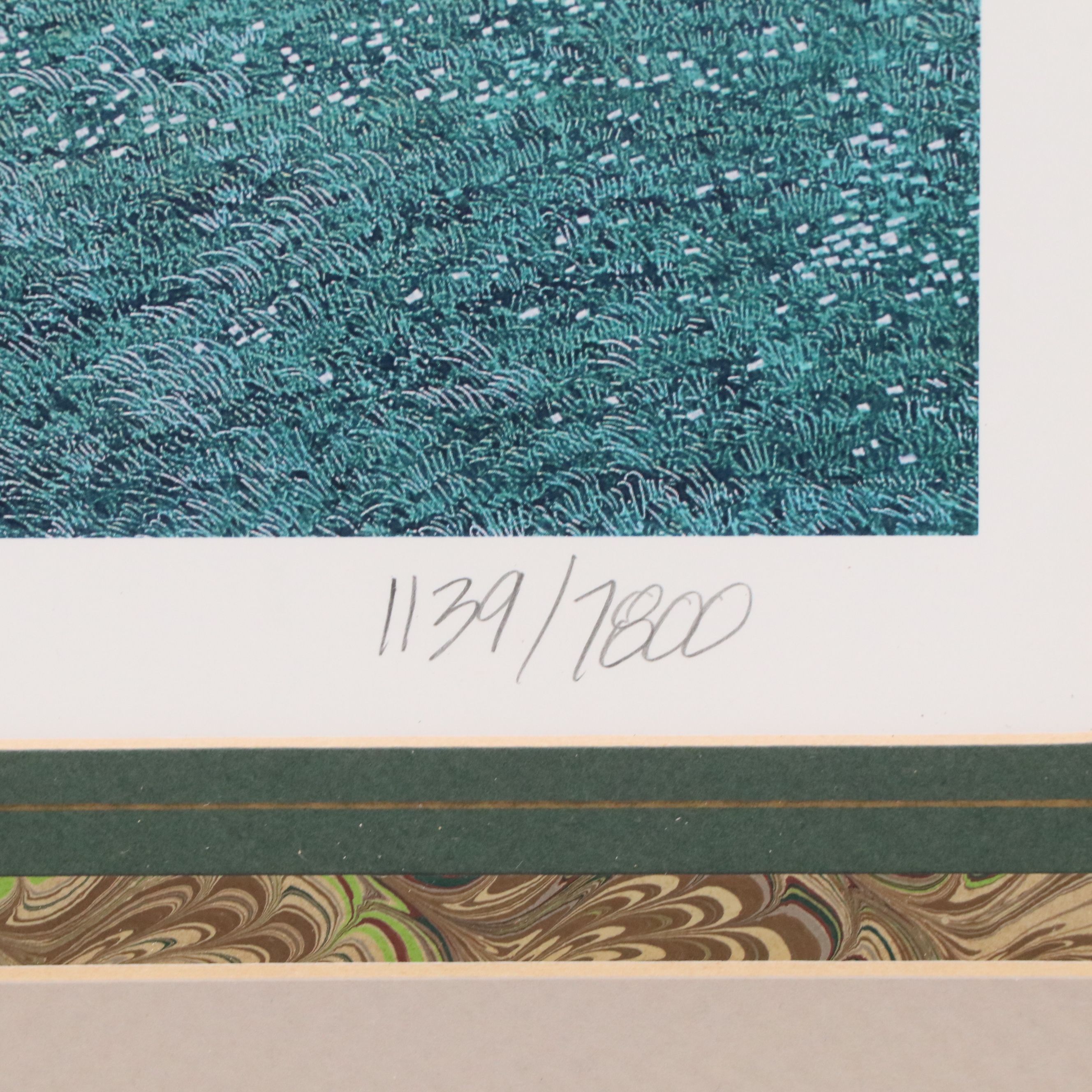 Tom Caldwell Offset Lithograph "Arlington Row," 1995