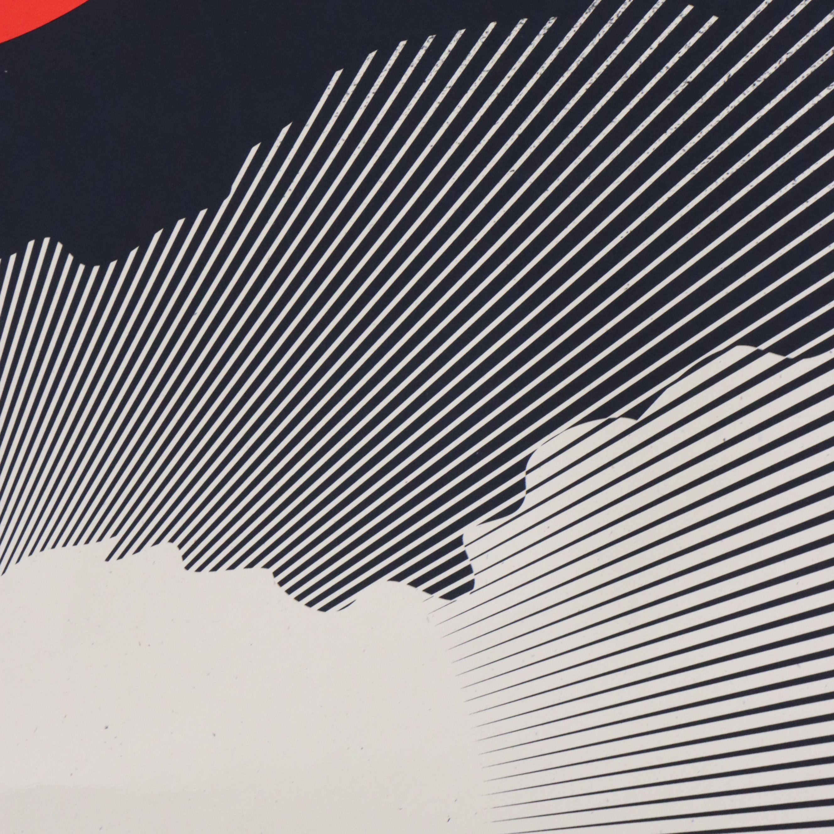 Shepard Fairey Letterpress "Icarus Democracy," 2022