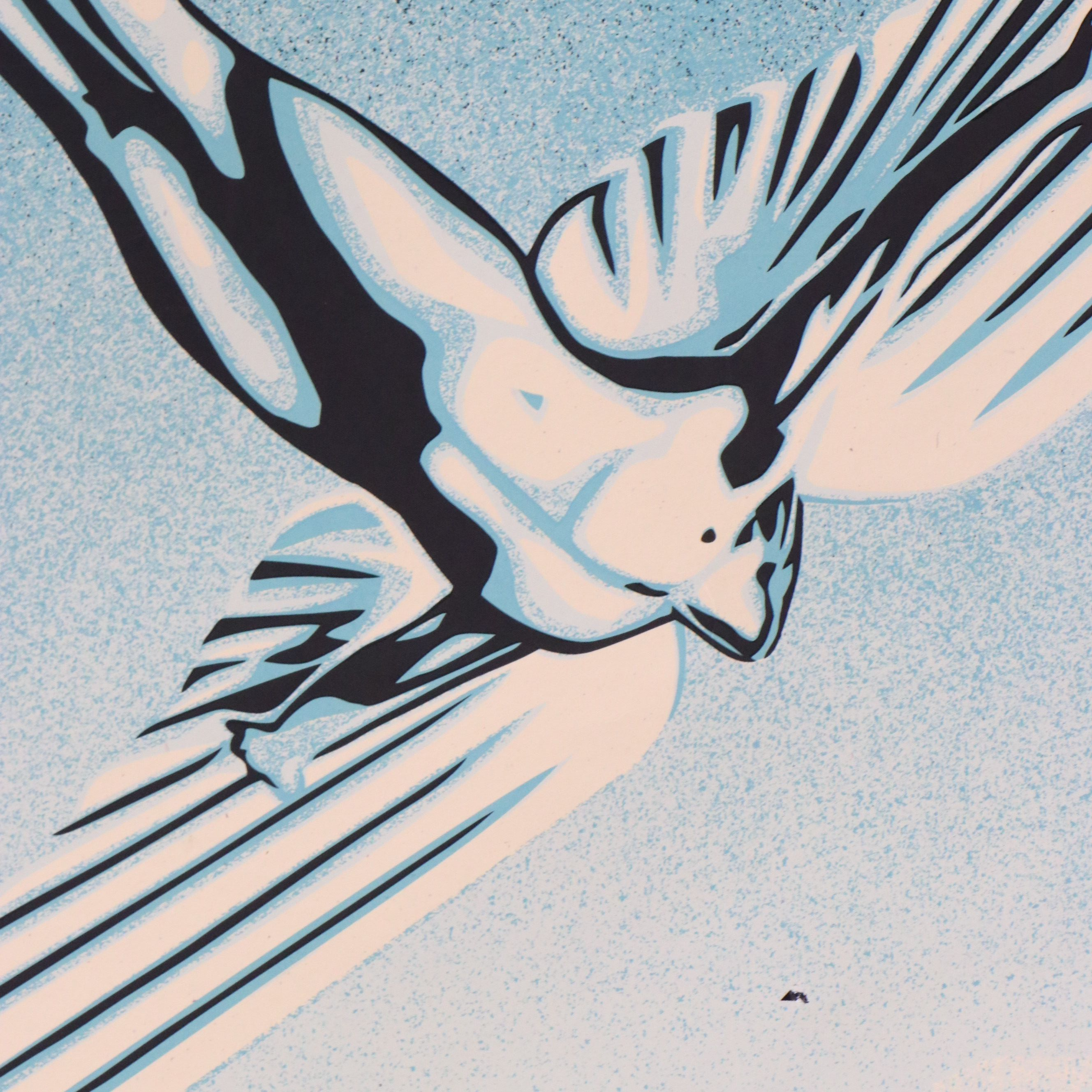 Shepard Fairey Letterpress "Icarus Democracy," 2022