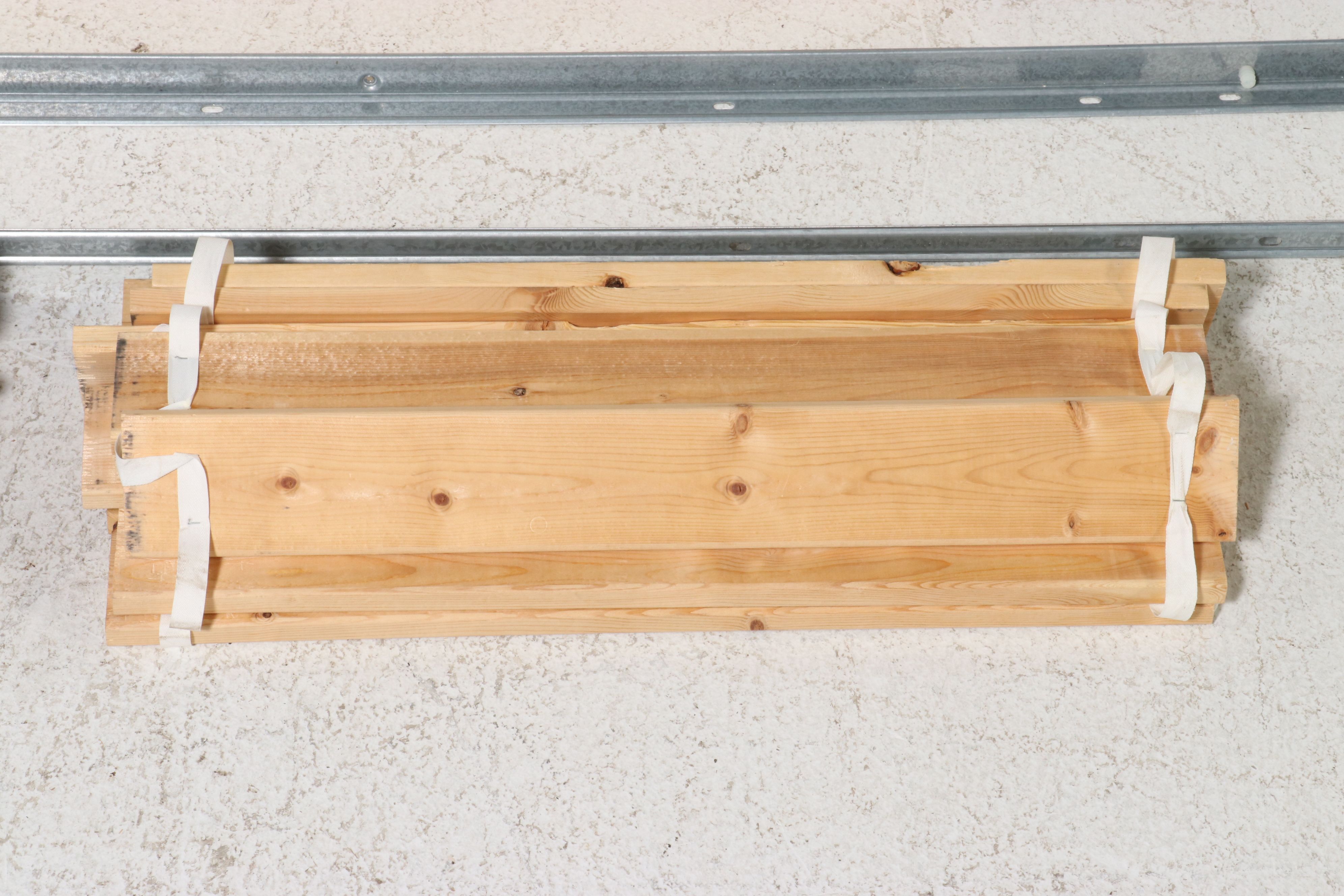 Eva Lilja Löwenhielm for IKEA "MALM" Oak Veneer Queen Size Bed Frame