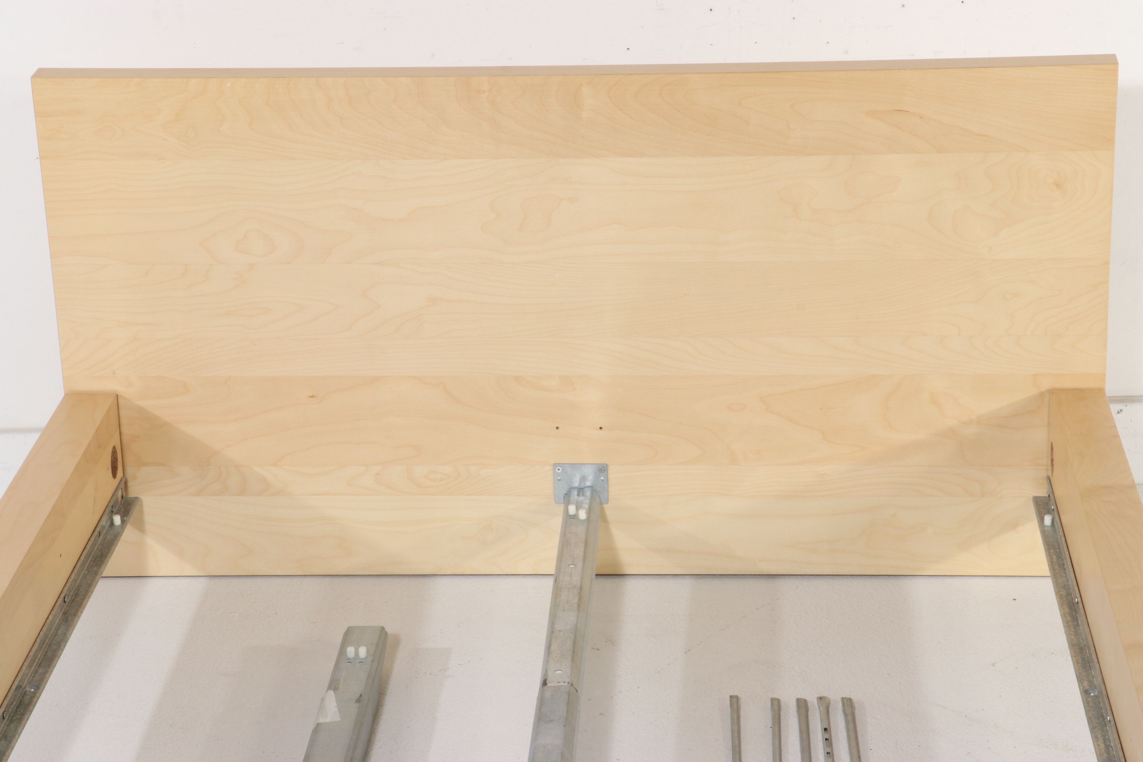 Eva Lilja Löwenhielm for IKEA "MALM" Oak Veneer Queen Size Bed Frame