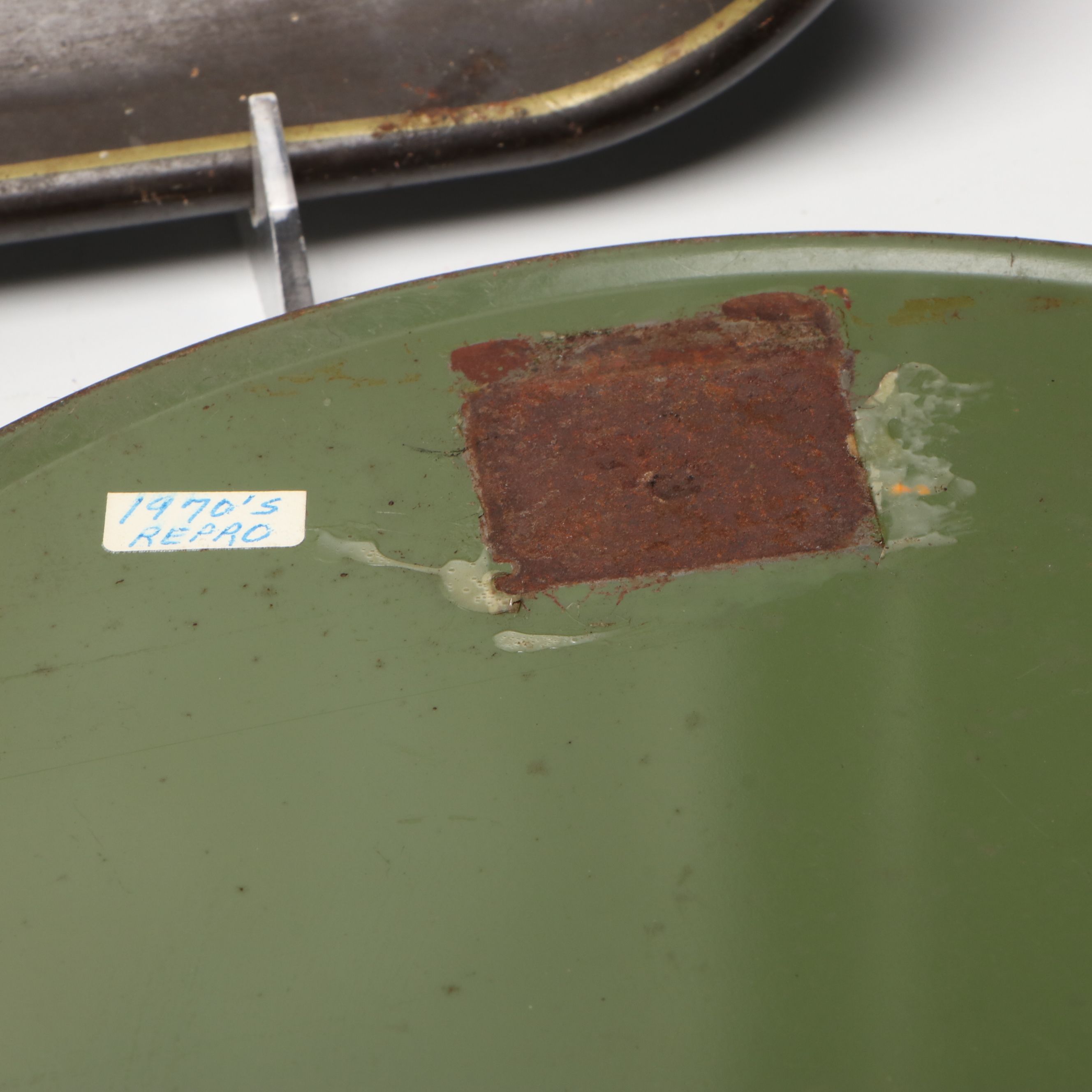 Coca-Cola "The Harvey Girl" and More Metal Advertising Trays, 1970s