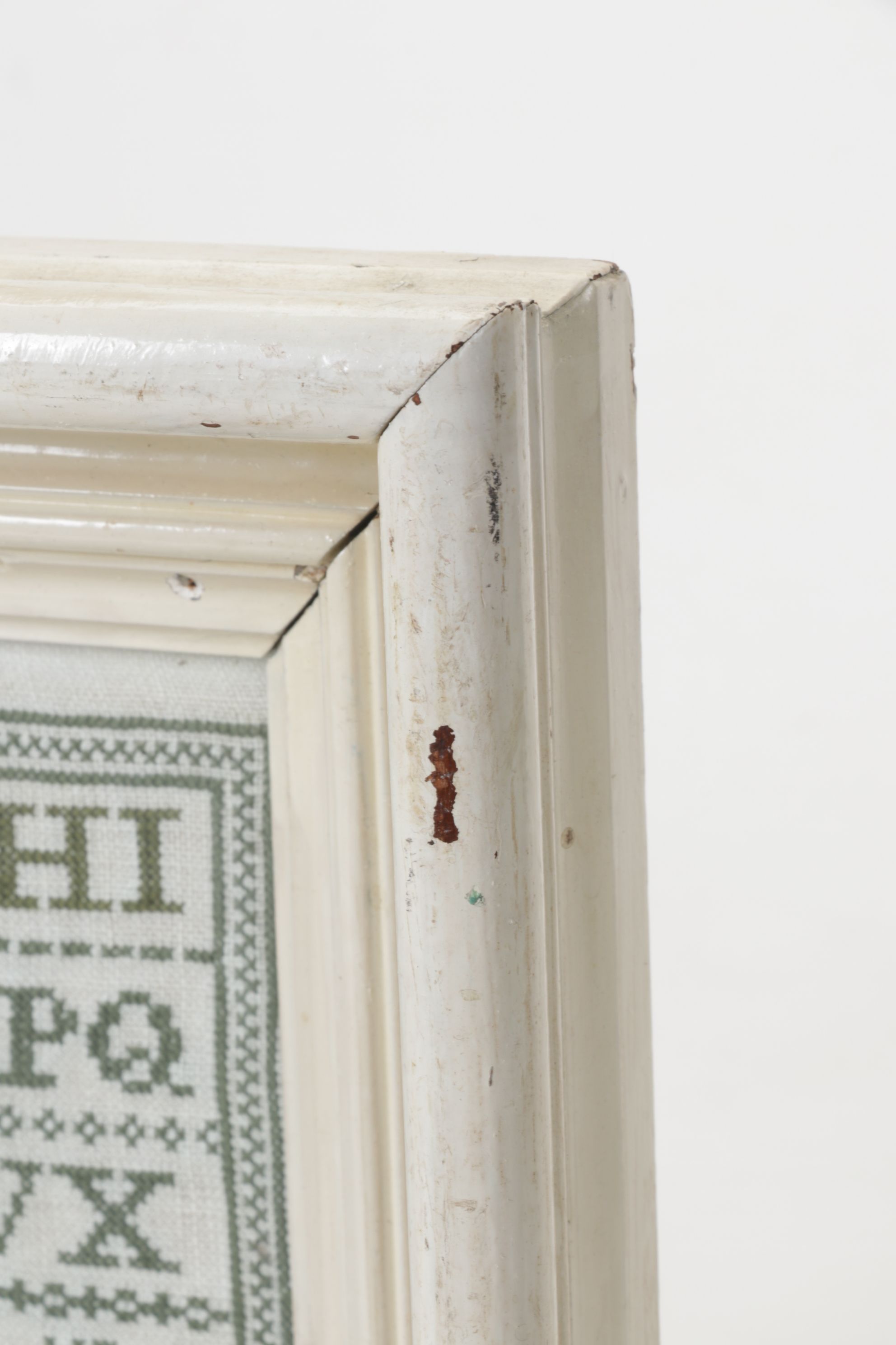 Handmade Cross-Stitch Sampler, Early 20th Century