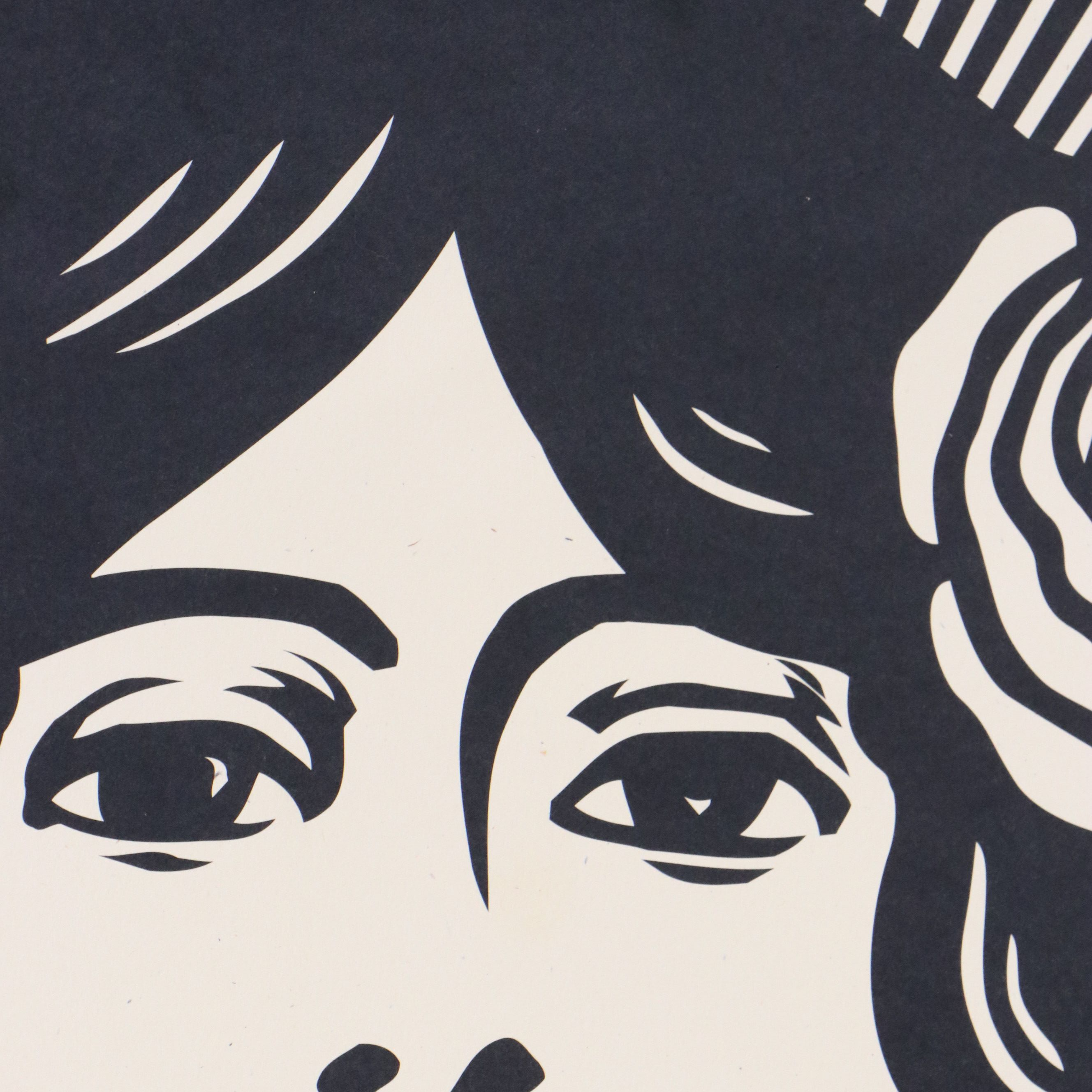 Shepard Fairey Letterpress "Liberté, Égalité, Fraternité," 2022