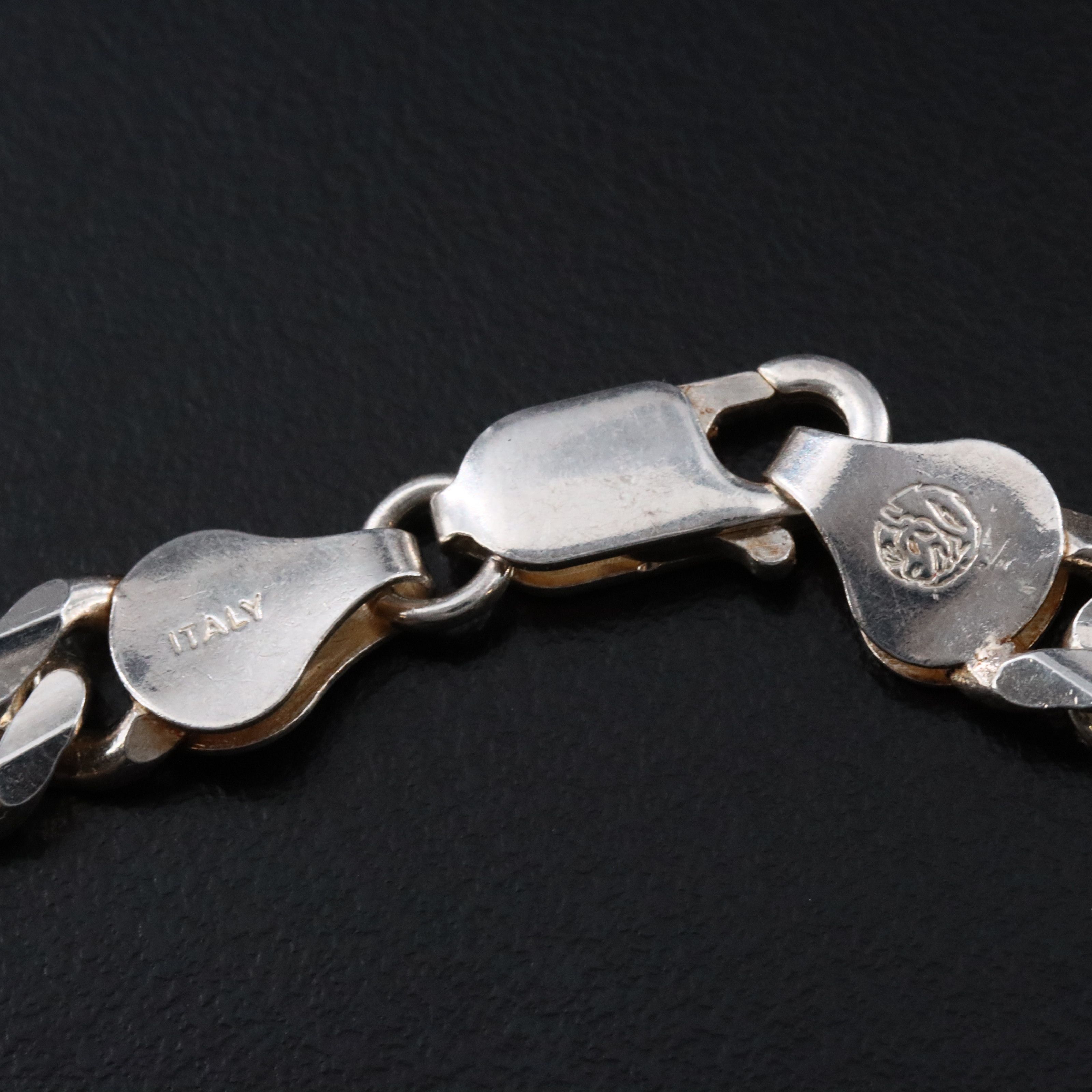 Italian Sterling Curb Chain Necklace