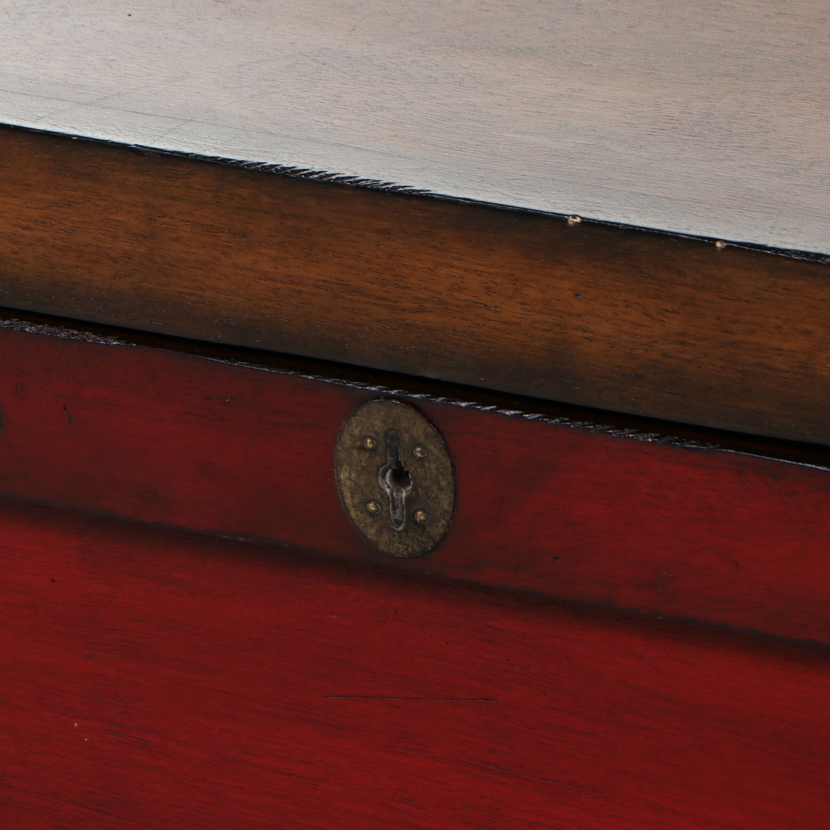 Asian-Inspired Lacquered Trunk, 21st Century