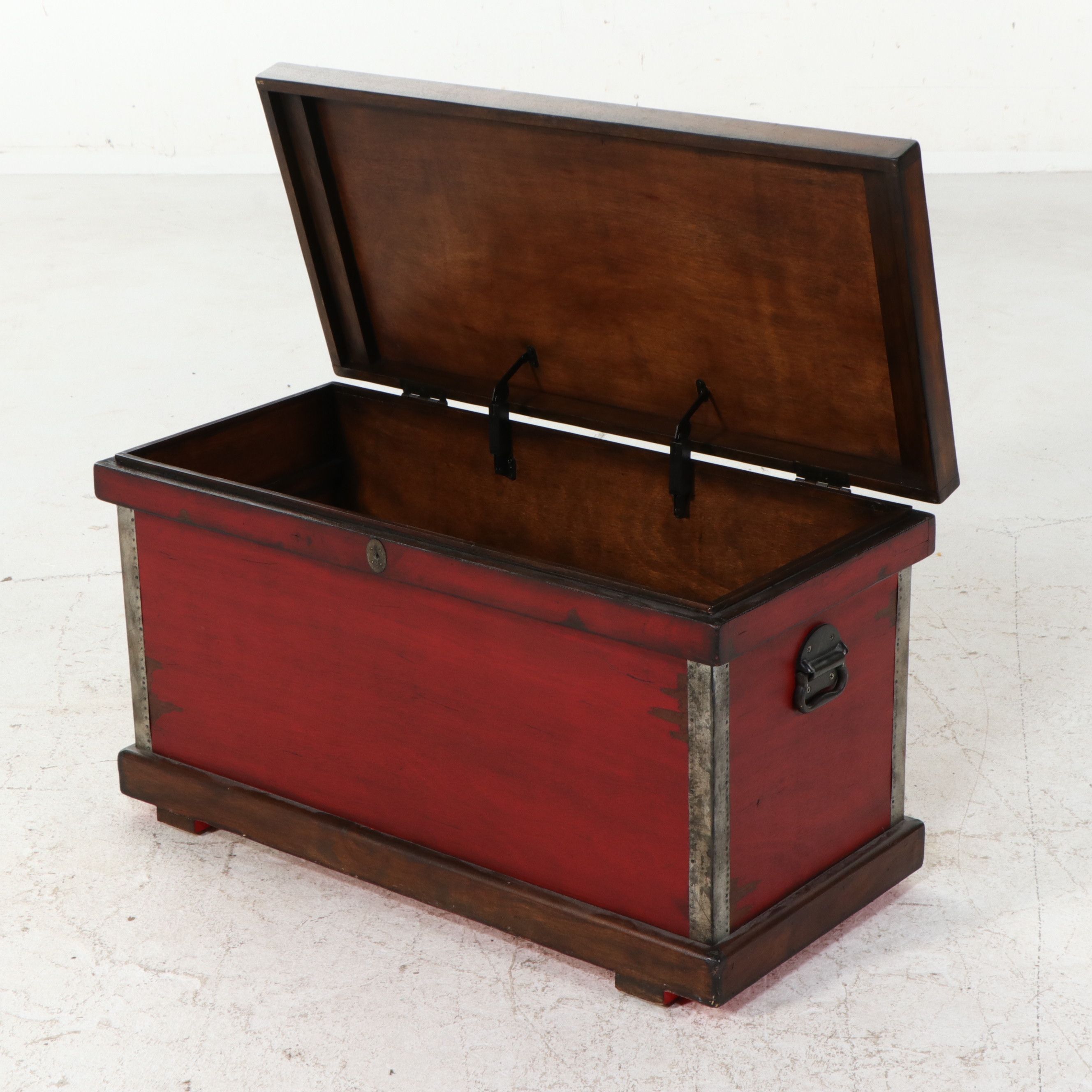 Asian-Inspired Lacquered Trunk, 21st Century