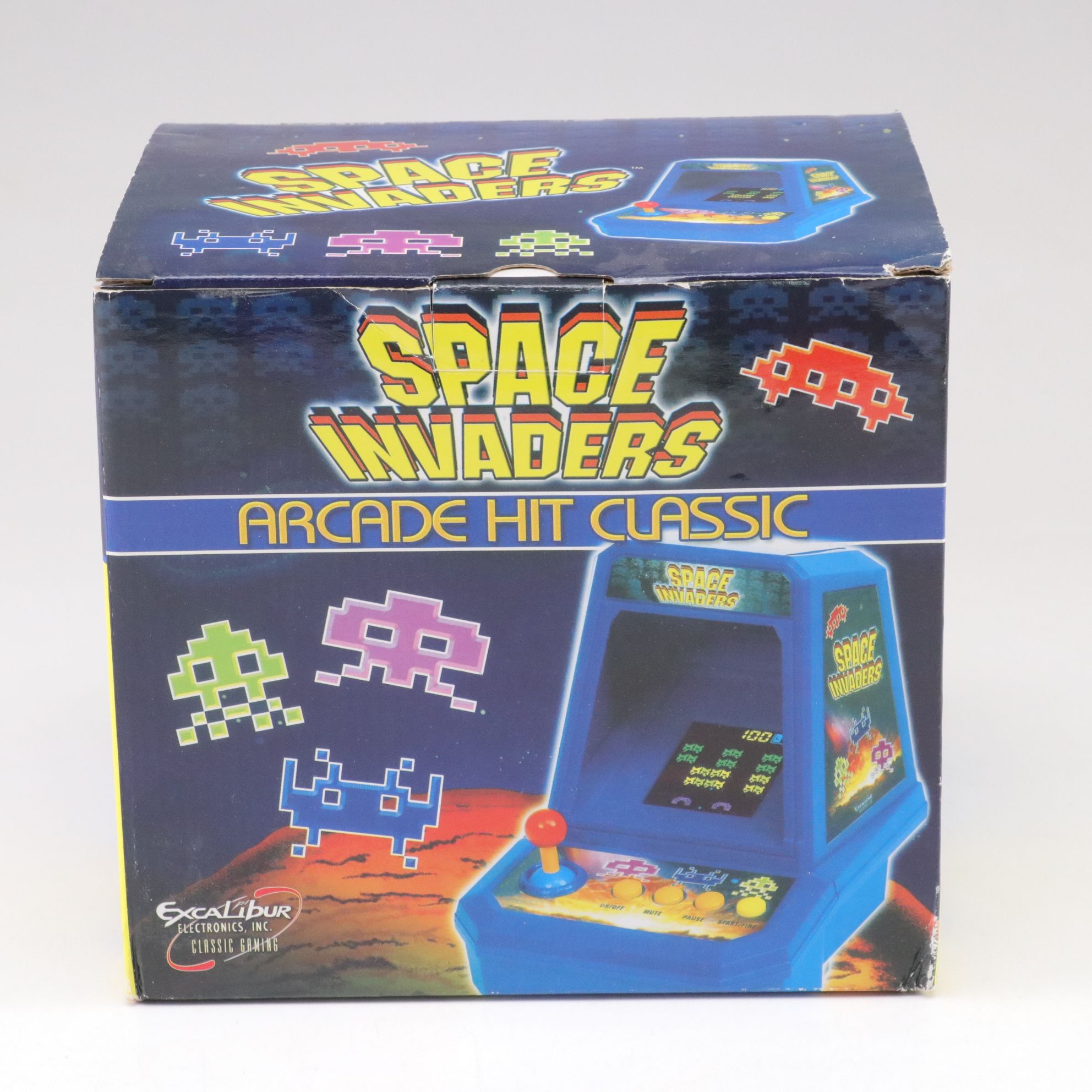 Arcade Hit Classic "Frogger" and "Space Invaders" Tabletop Arcade Games