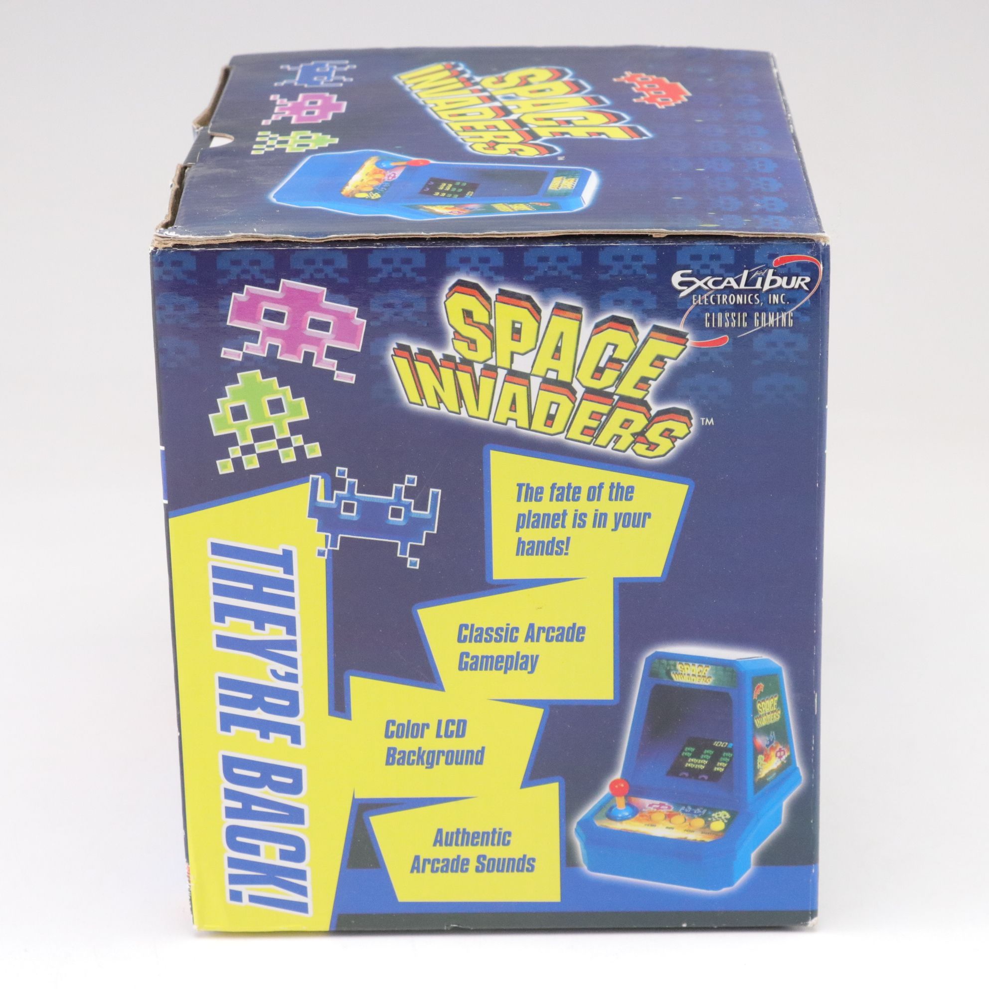 Arcade Hit Classic "Frogger" and "Space Invaders" Tabletop Arcade Games