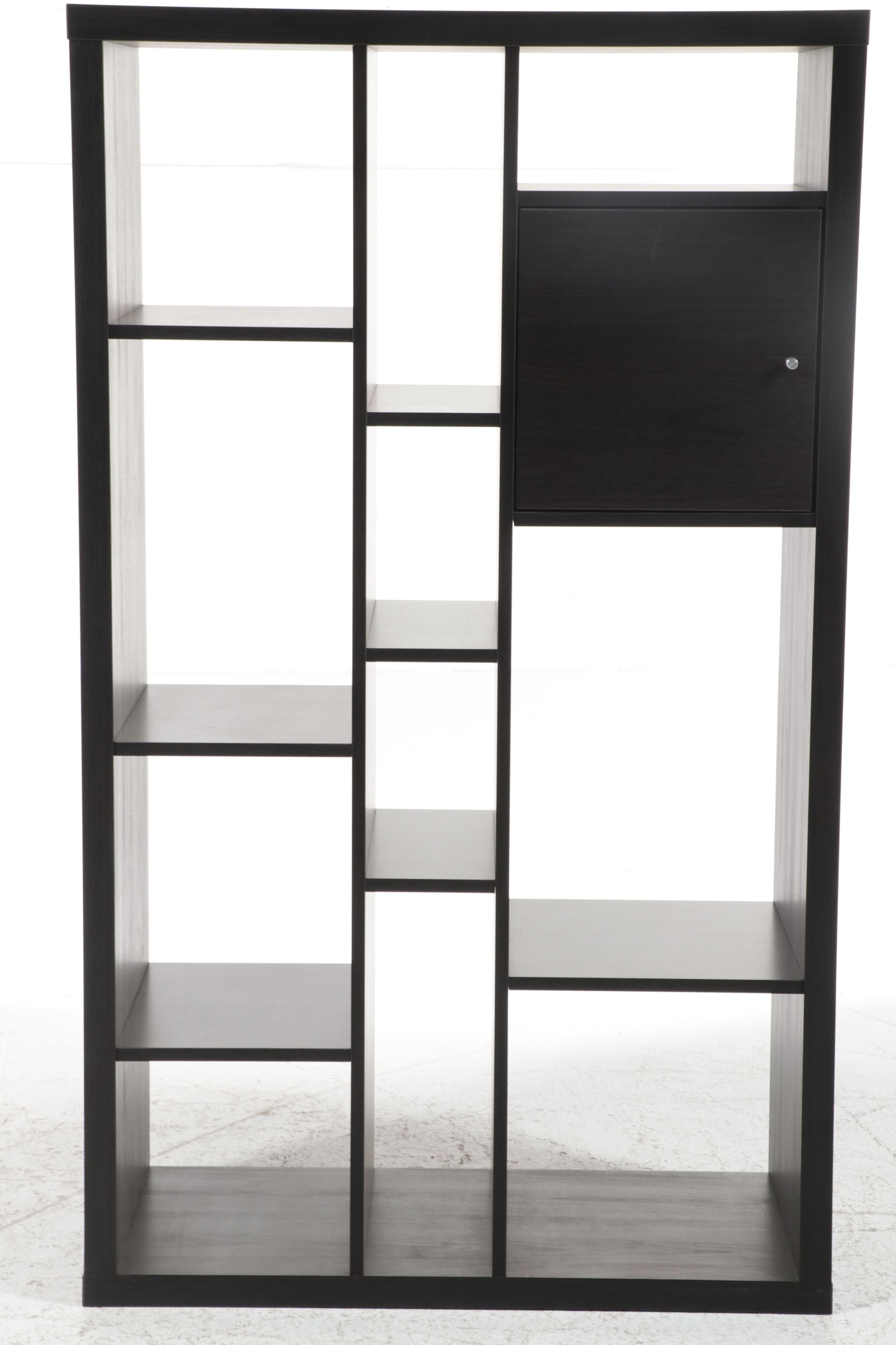 Contemporary Modern Open Bookcase