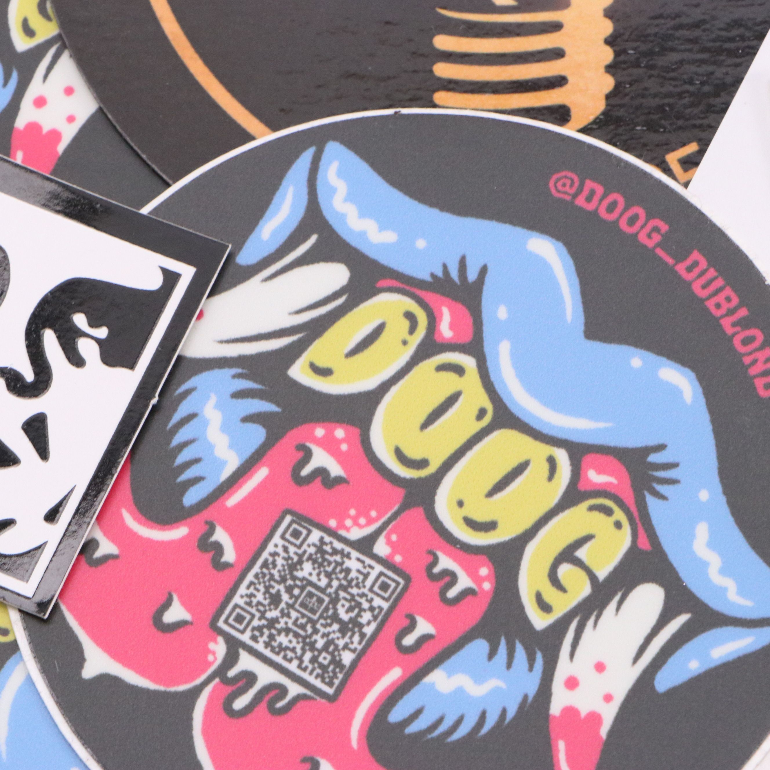 Collection of Stickers and Ephemera from Shepard Fairey, Imbue, and More