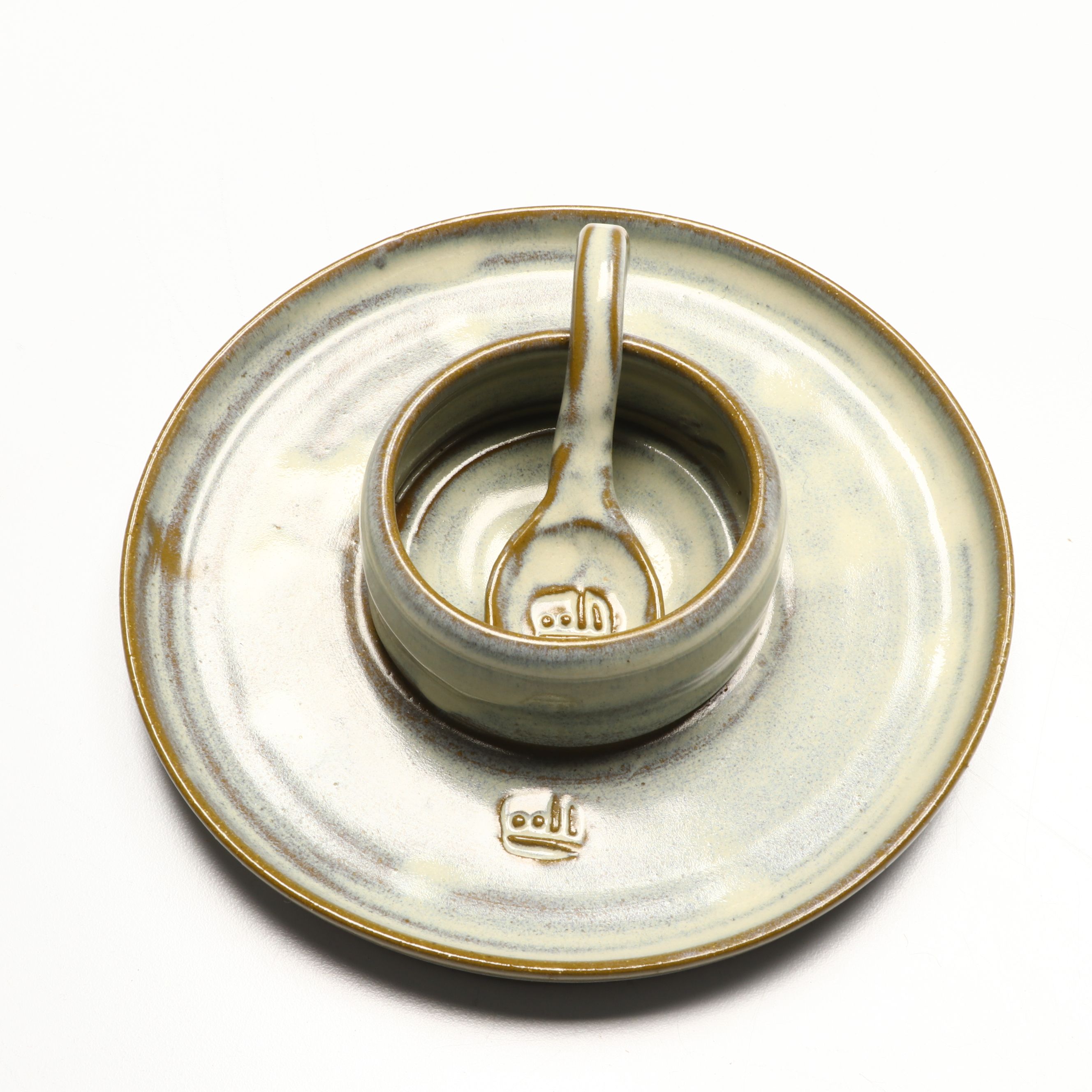 Victorian Wooden Handle Forks with Coffee Grinder and Other Decor