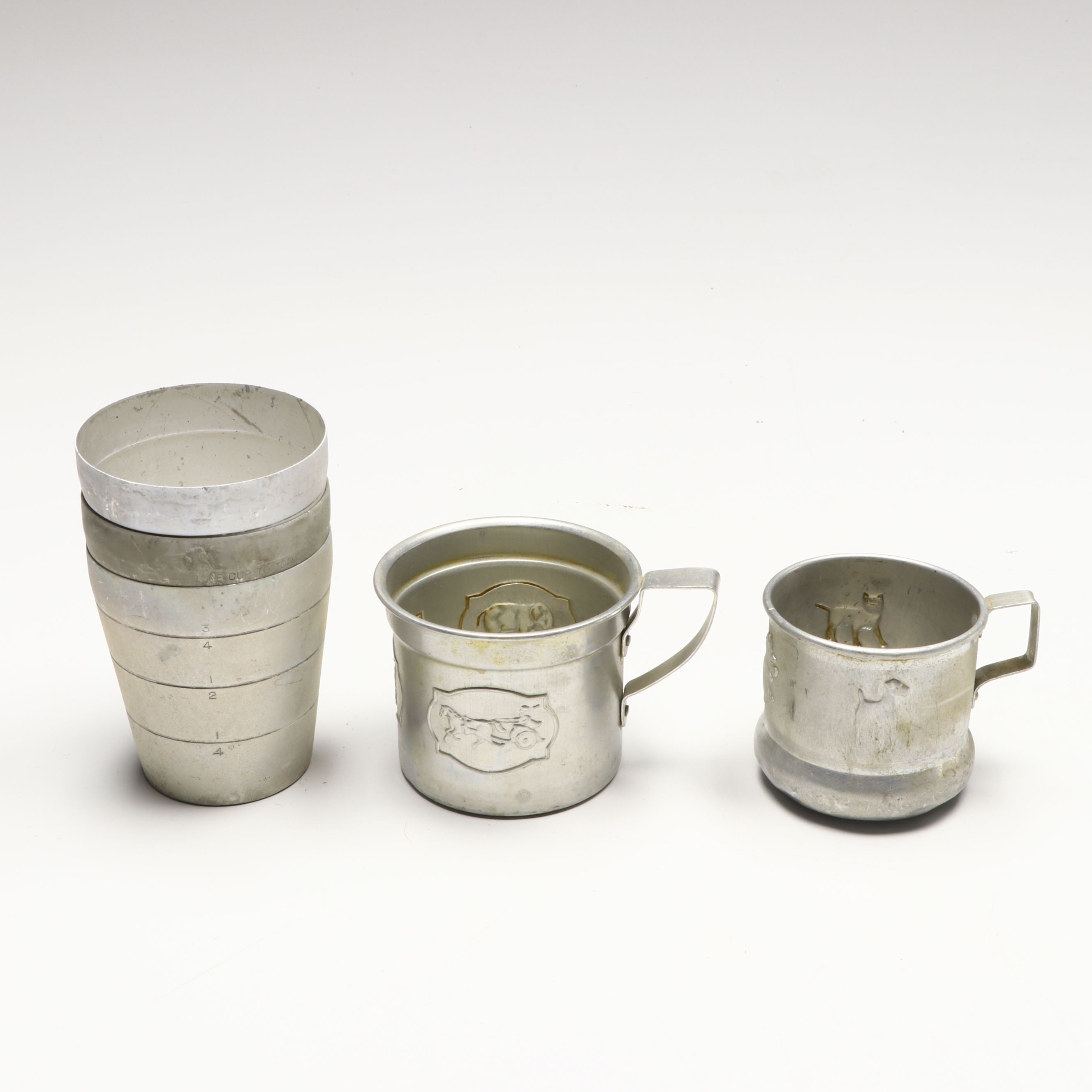 Victorian Wooden Handle Forks with Coffee Grinder and Other Decor