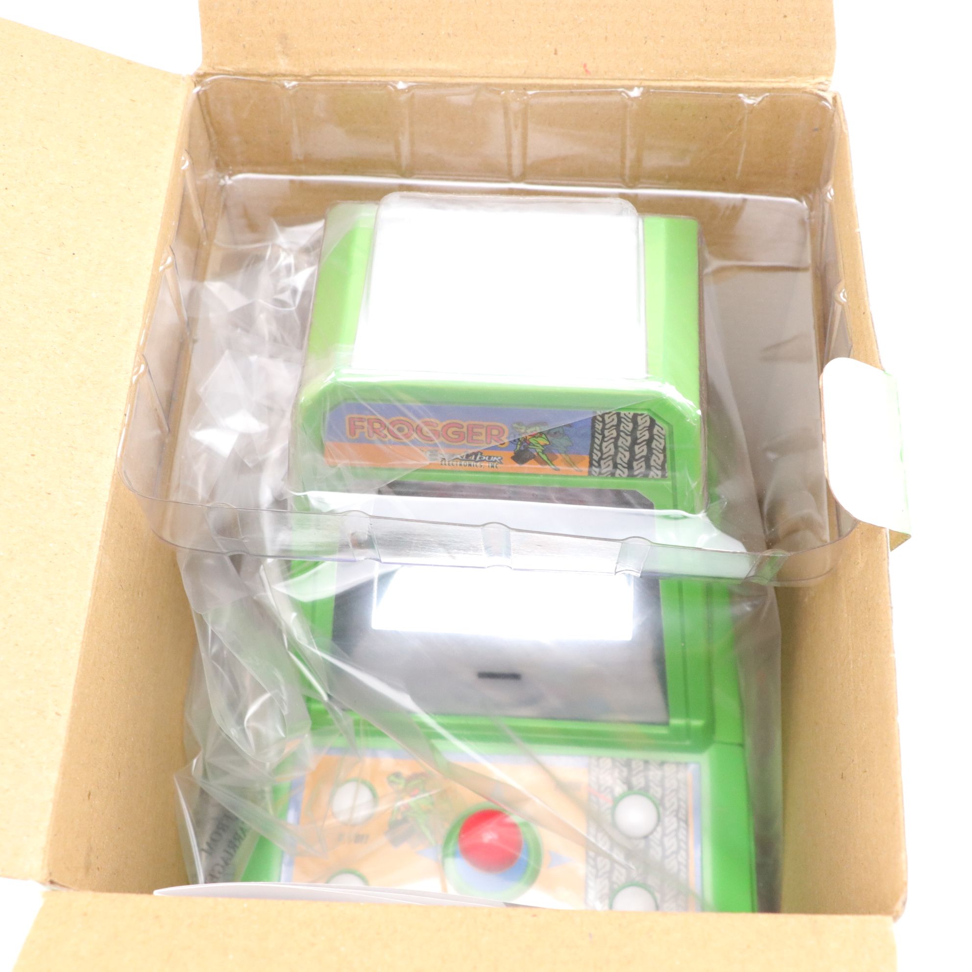 Excalibur "Frogger" and Coleco "Pac-Man" Tabletop Arcade Games, 1980s